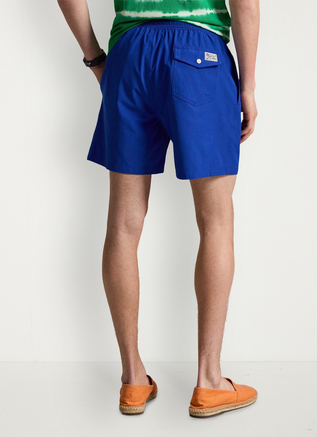 Ralph Lauren Traveler zwemshorts met steekzakken - achterkant 3 rugby royal / royaalblauw