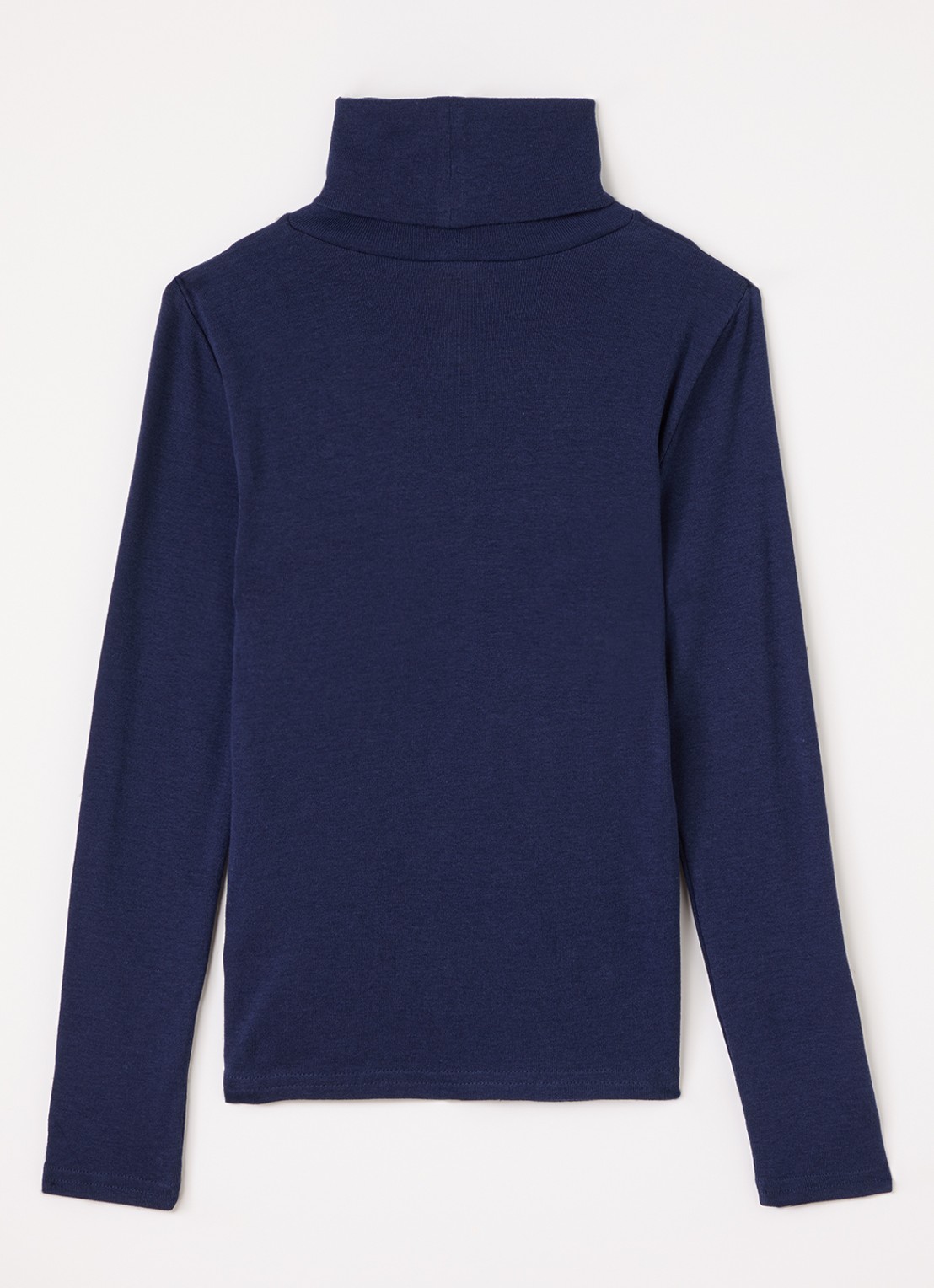 Ralph Lauren Trui met col - voorkant 4 donkerblauw