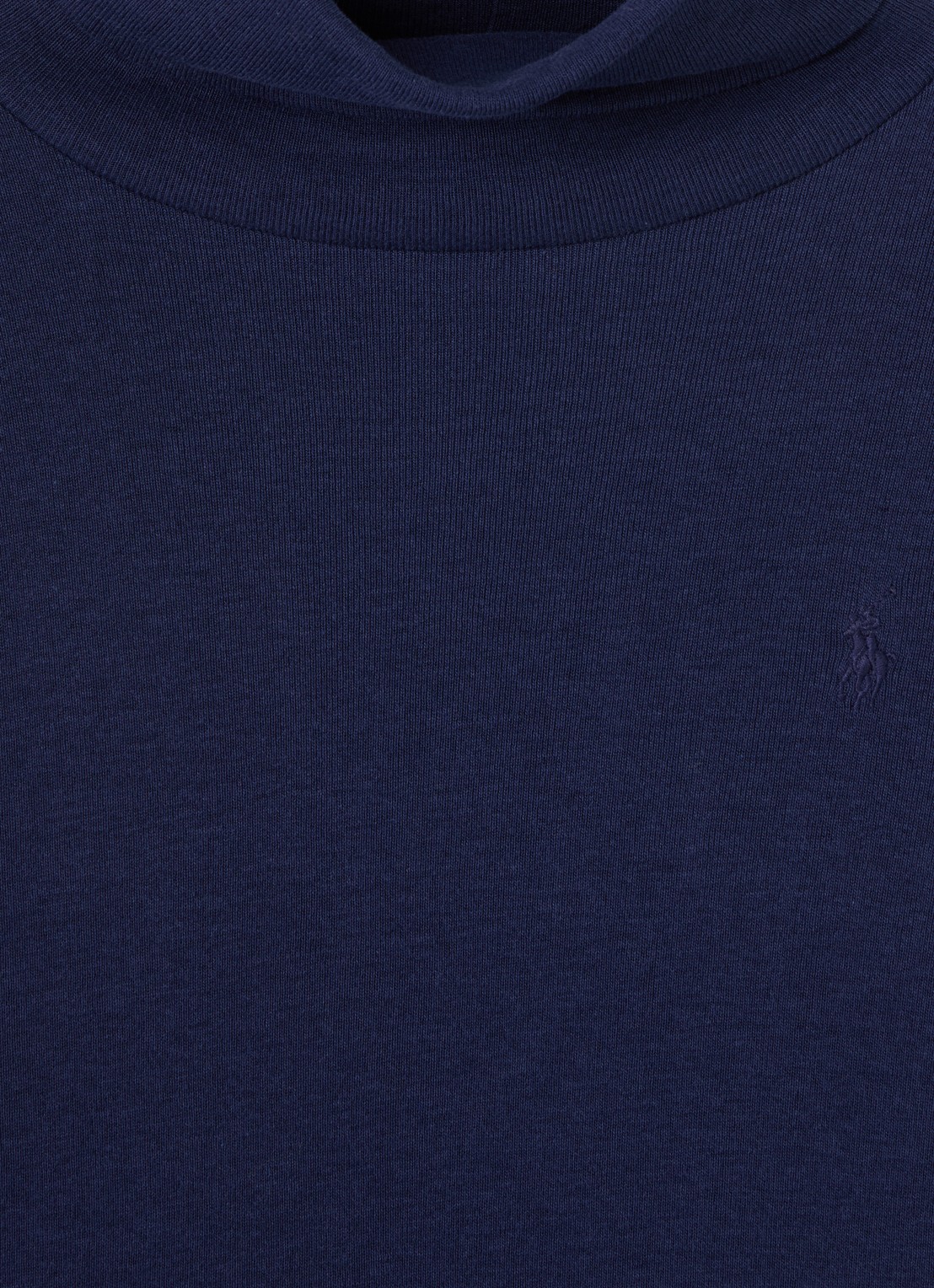 Ralph Lauren Trui met col - detail 2 donkerblauw