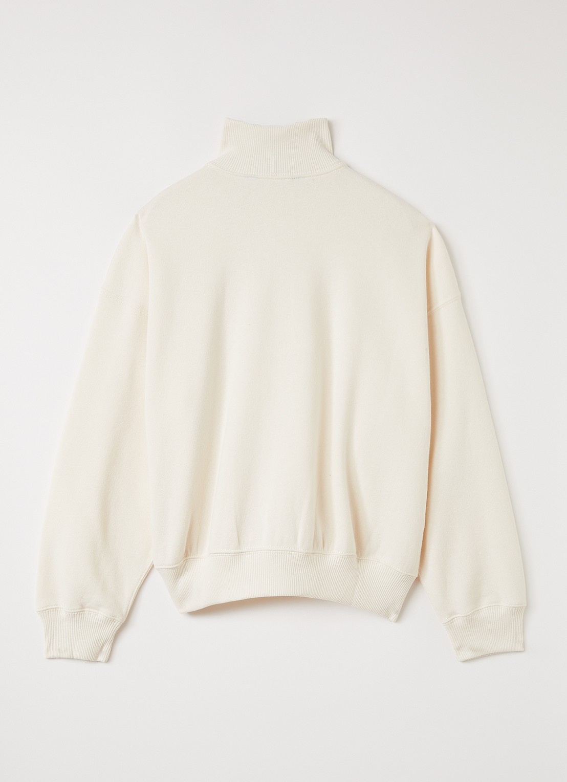 Ralph Lauren Trui met logoborduring - voorkant 3 gebroken wit