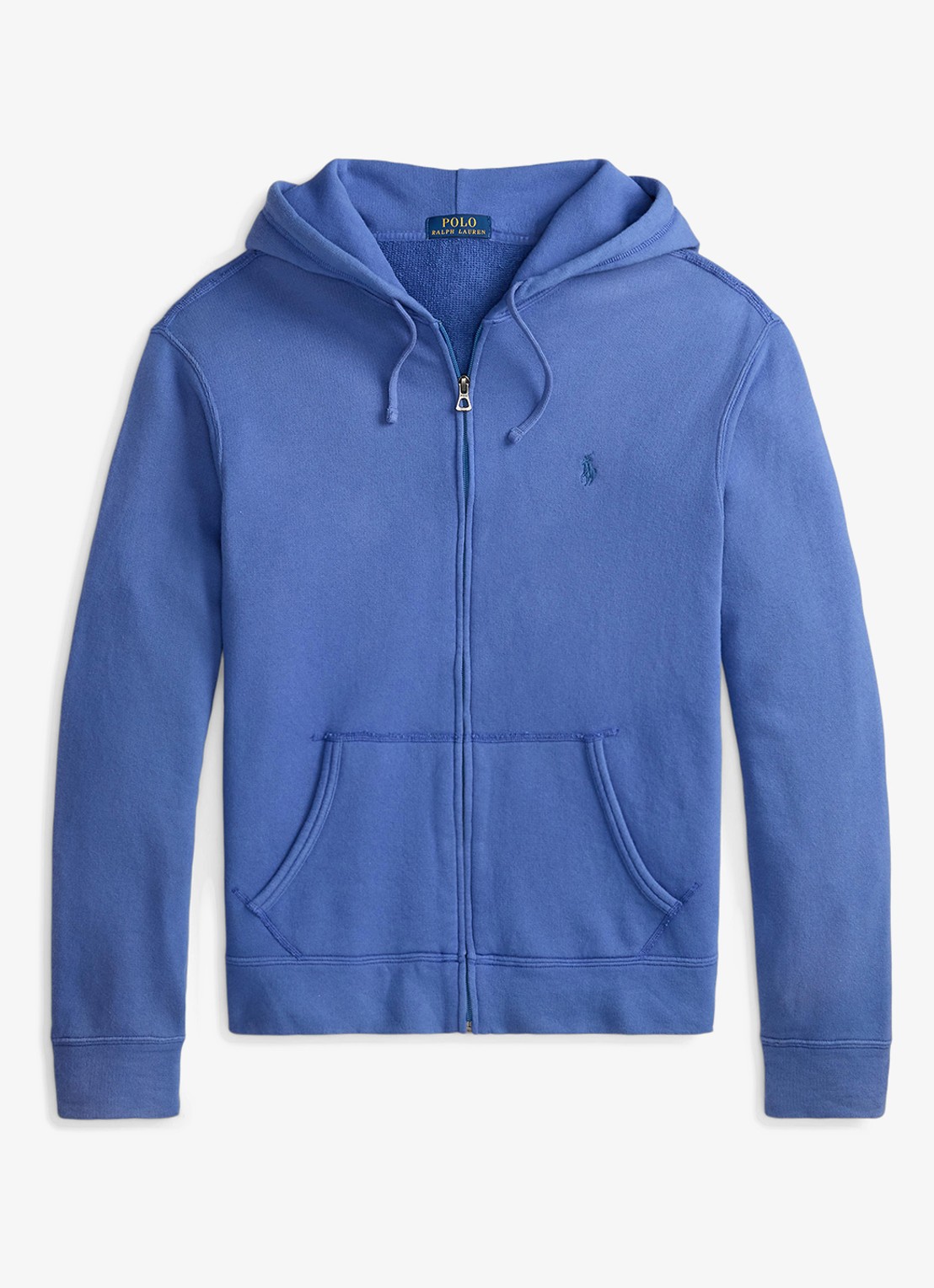 Ralph Lauren Vest met logoborduring en capuchon - voorkant 4 modern royal-34yb