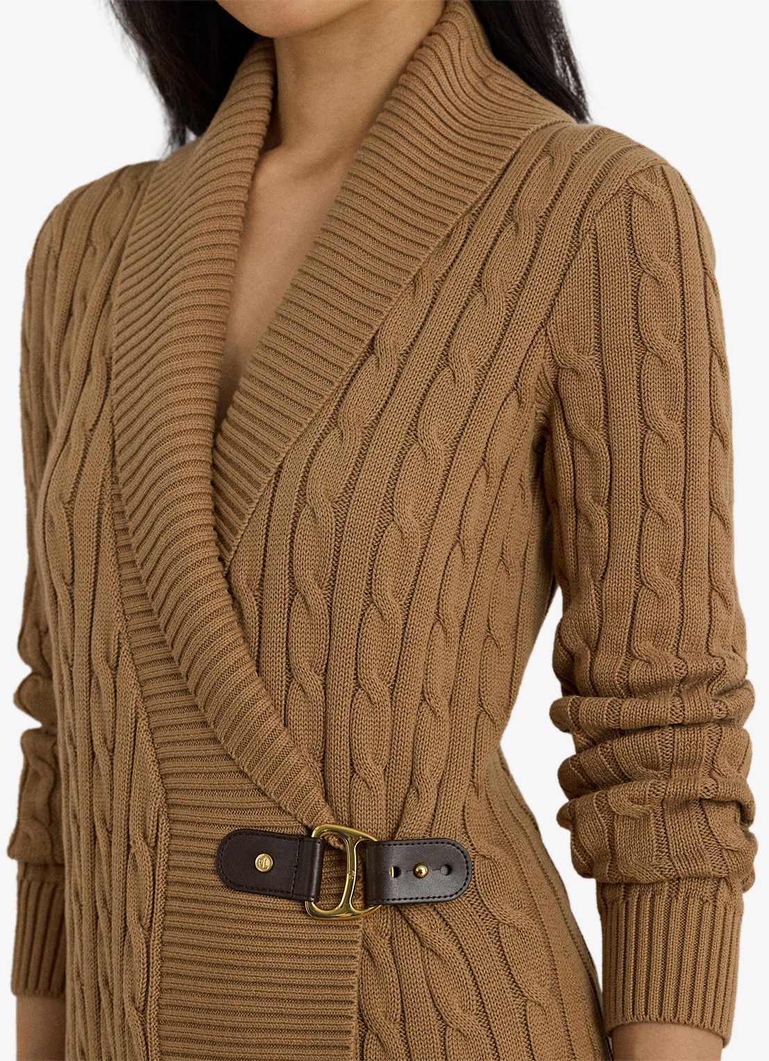 Ralph Lauren W SWEATERS - detail 2 camel