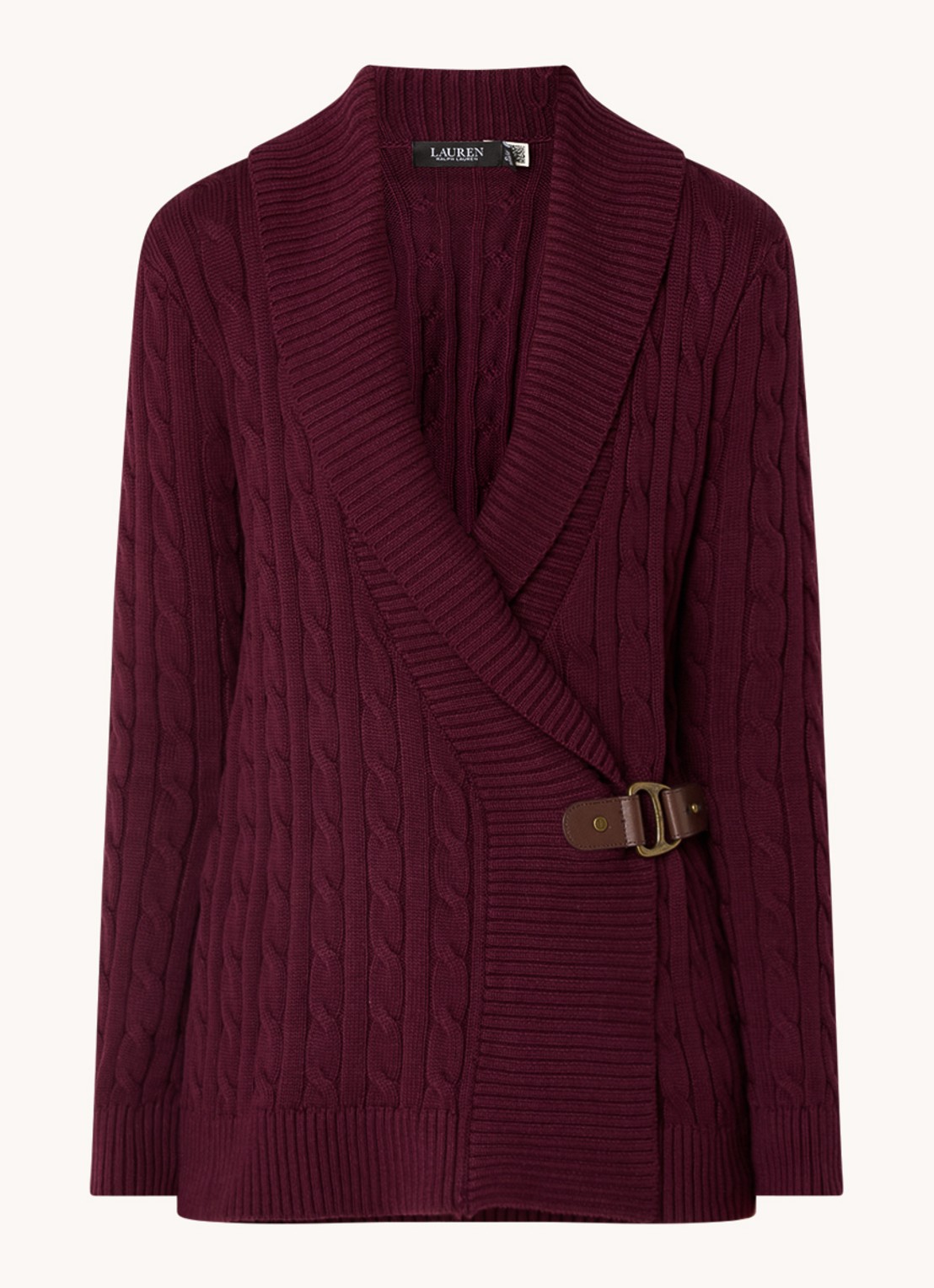 Ralph Lauren W SWEATERS - voorkant 2 bruin