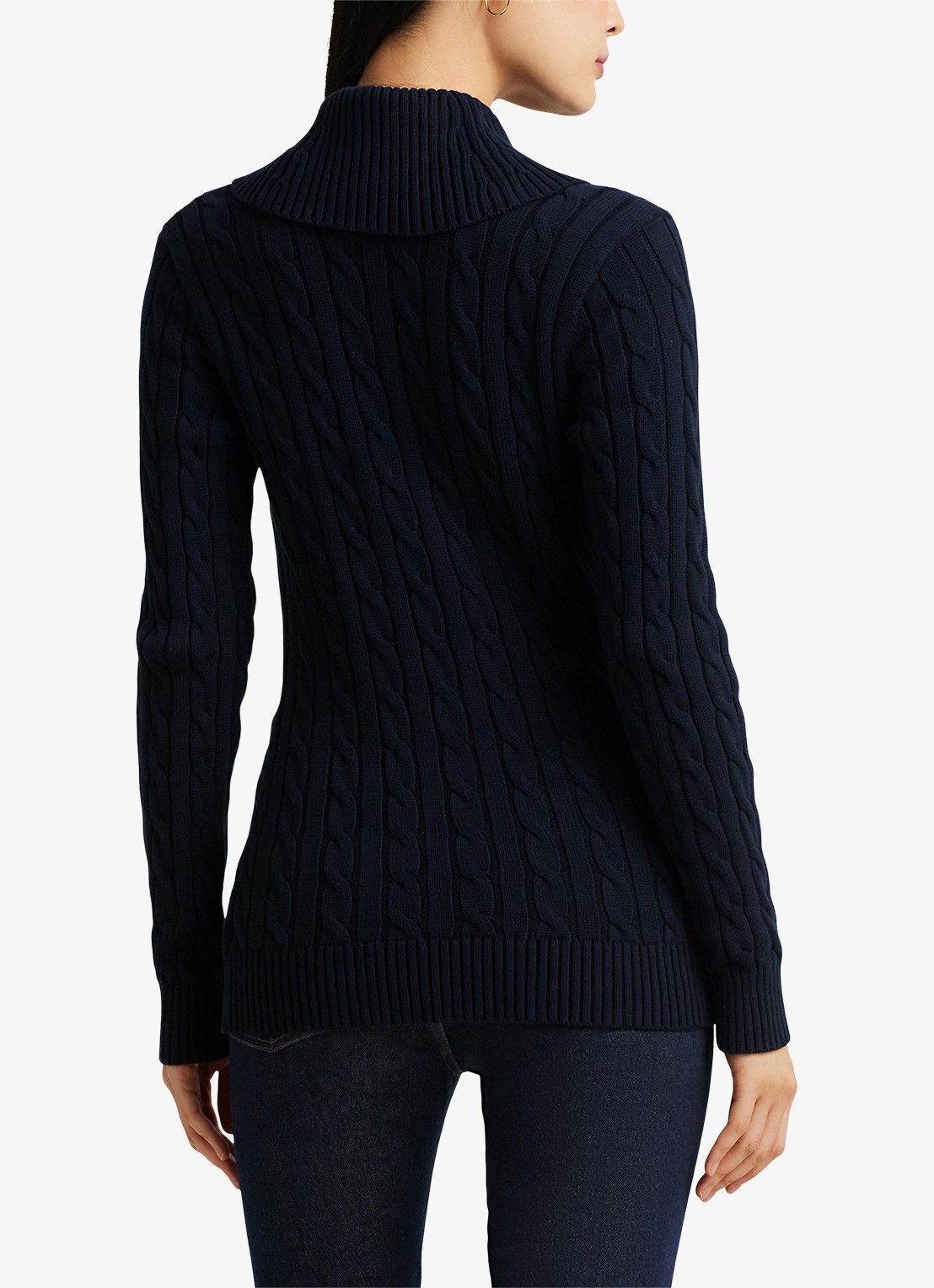 Ralph Lauren W SWEATERS - achterkant 3 donkerblauw