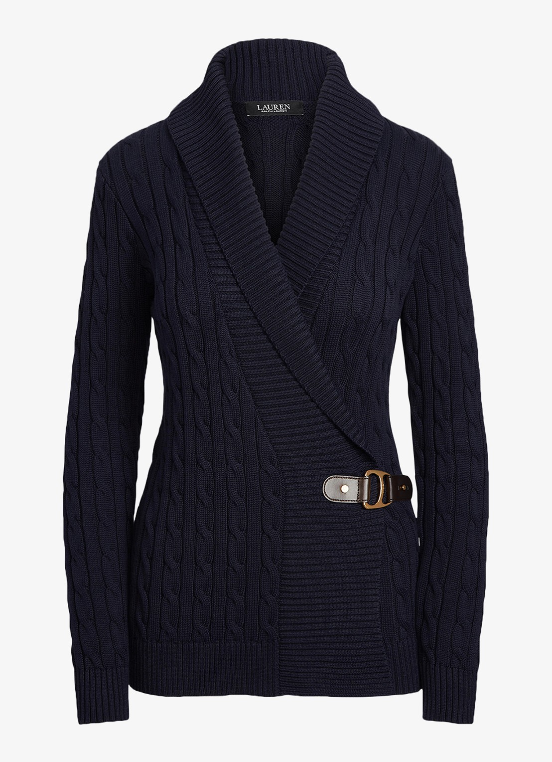 Ralph Lauren W SWEATERS - voorkant 4 donkerblauw