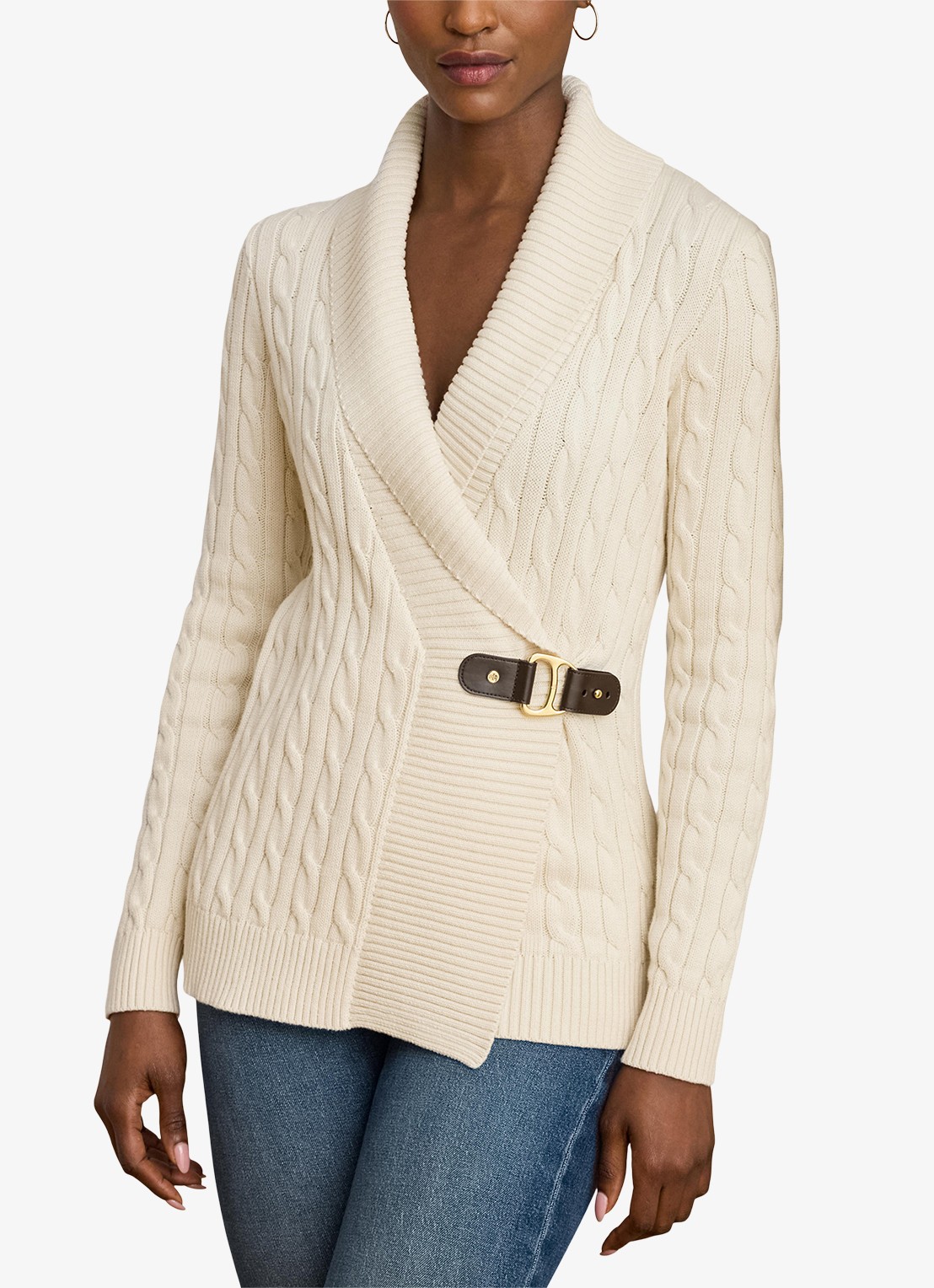 Ralph Lauren W SWEATERS - detail creme
