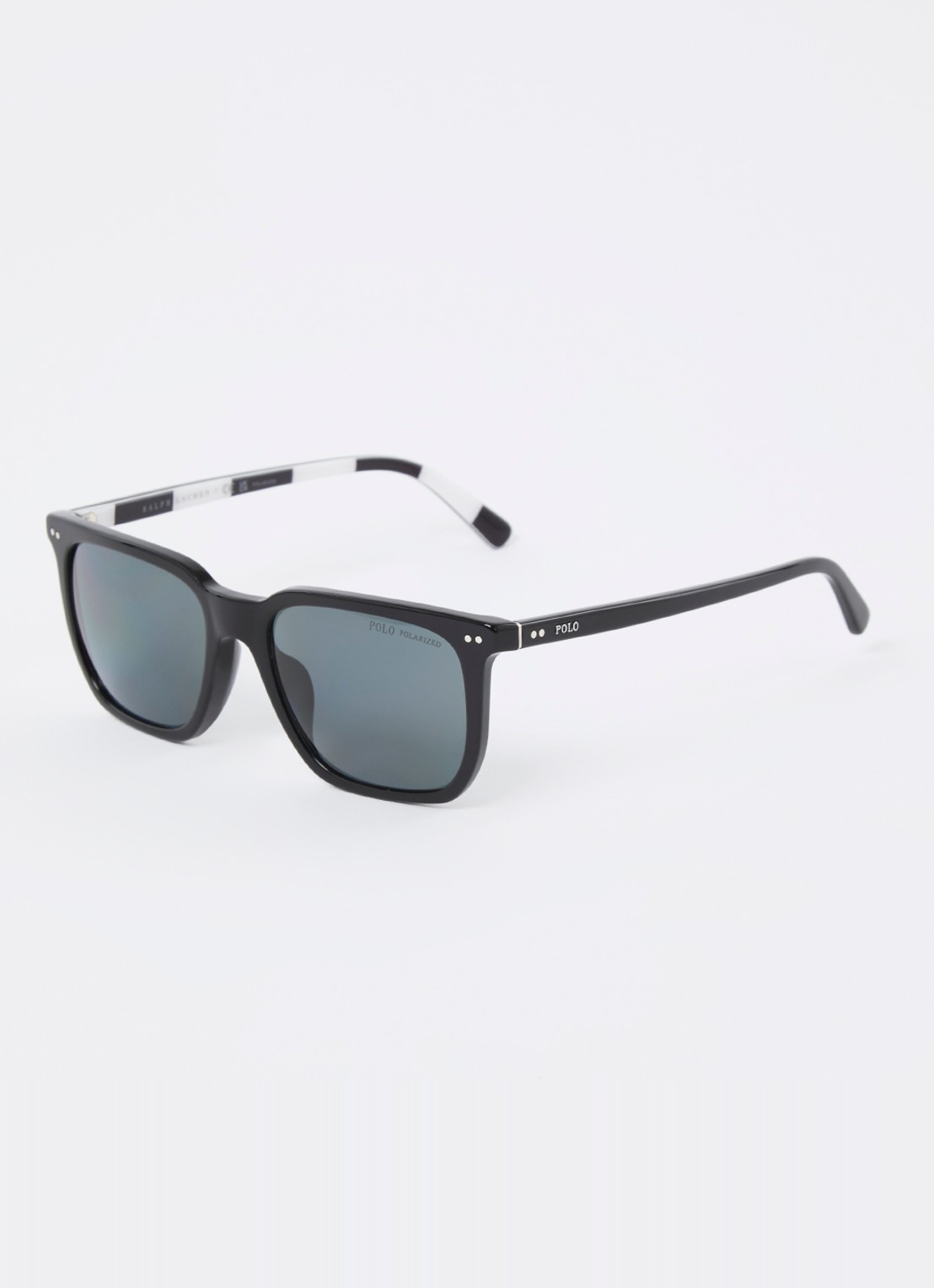 Ralph Lauren Wayfarer zonnebril gepolariseerd PH4224U  - voorkant zwart