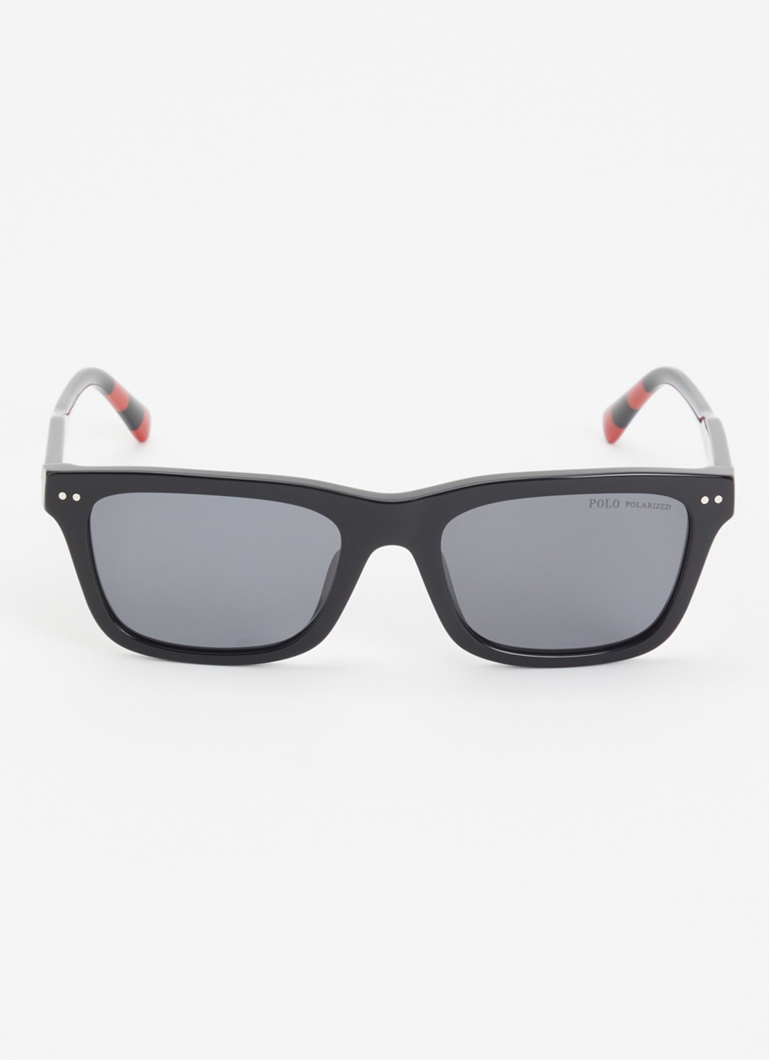Ralph Lauren Wayfarer zonnebril gepolariseerd PH4240U - detail zwart