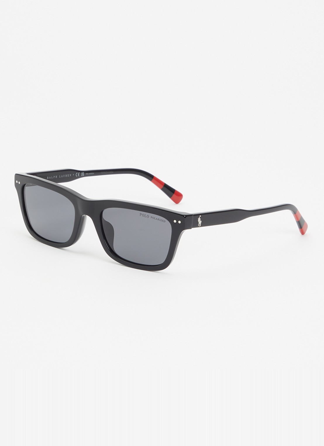 Ralph Lauren Wayfarer zonnebril gepolariseerd PH4240U - voorkant 4 zwart