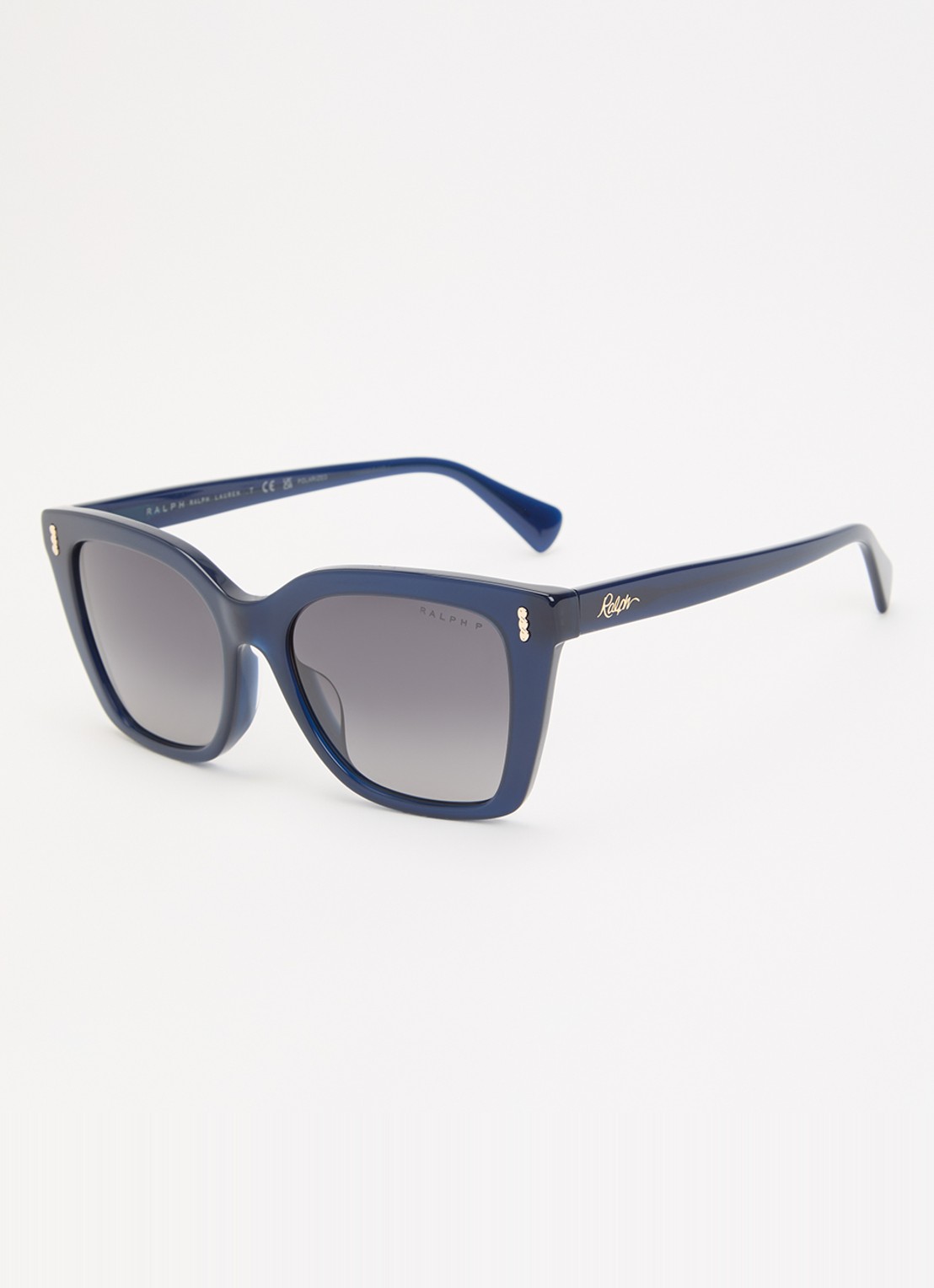 Ralph Lauren Wayfarer zonnebril gepolariseerd RA5349U - voorkant 4 blauw