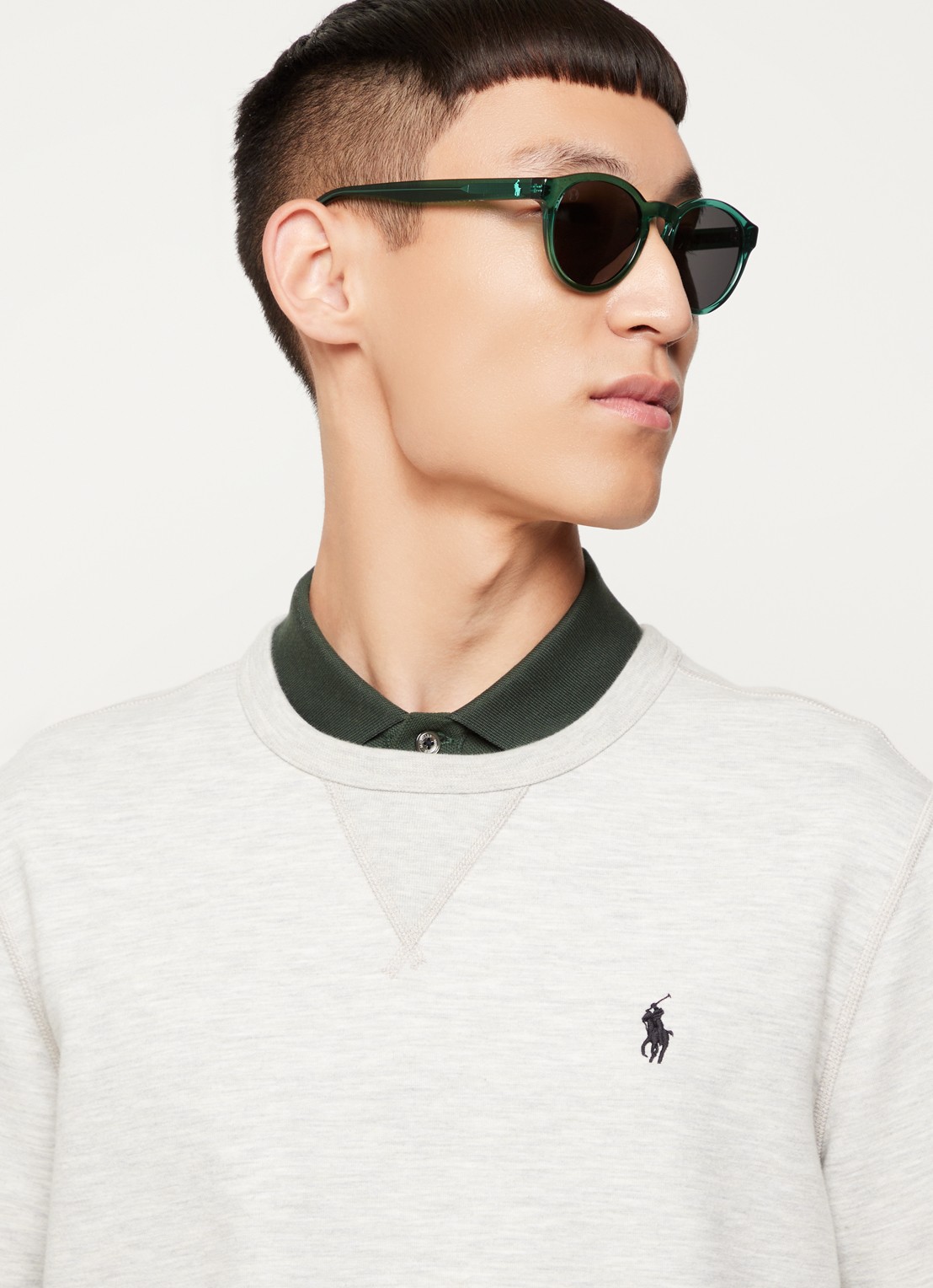 Ralph Lauren Wayfarer zonnebril PH4192 - voorkant 2 groen