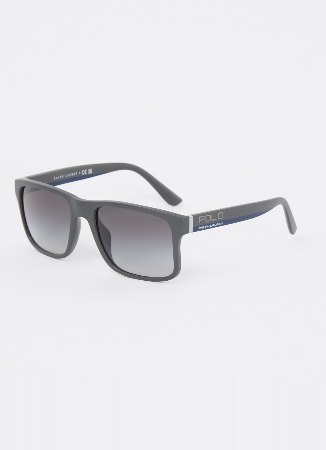Ralph Lauren Wayfarer zonnebril PH4195U  - voorkant donkergrijs