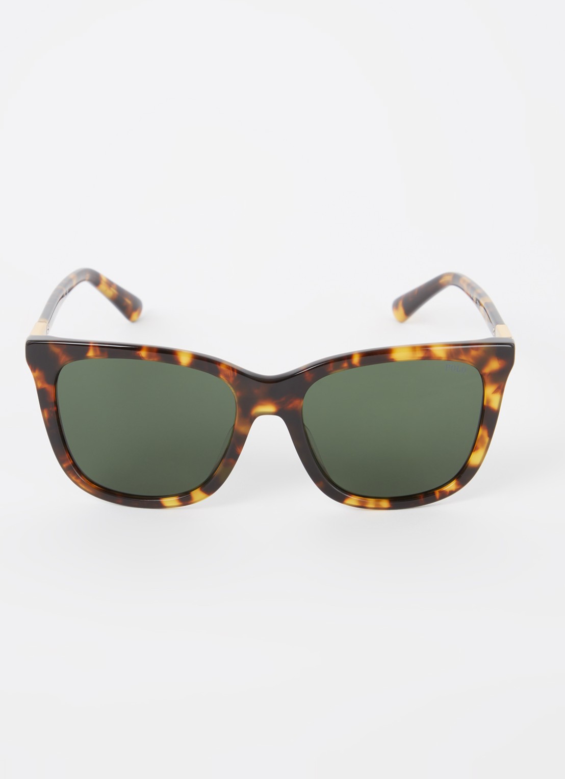 Ralph Lauren Wayfarer zonnebril PH4201U - detail 3 donkerbruin