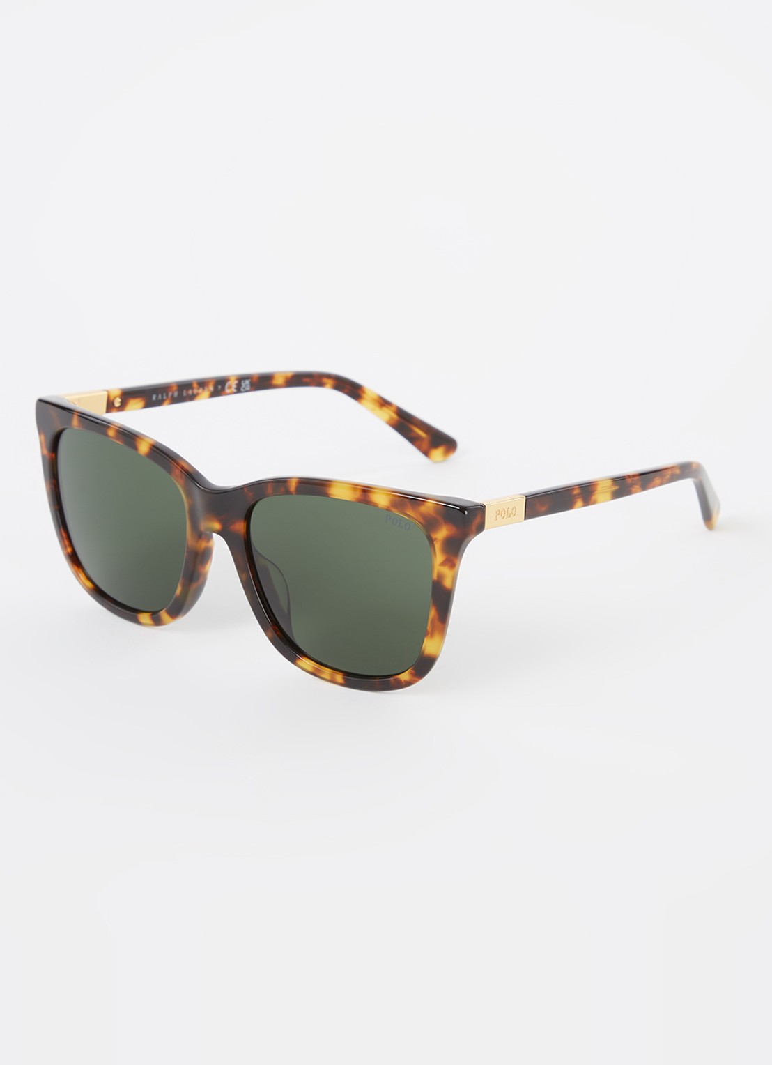 Ralph Lauren Wayfarer zonnebril PH4201U - voorkant donkerbruin