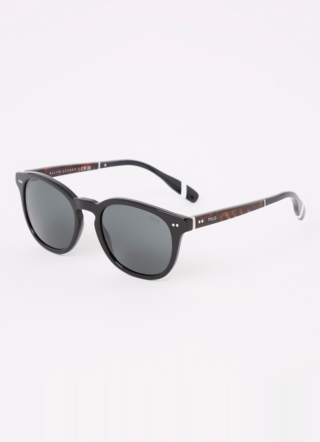 Ralph Lauren Wayfarer zonnebril PH4206 - voorkant 4 zwart
