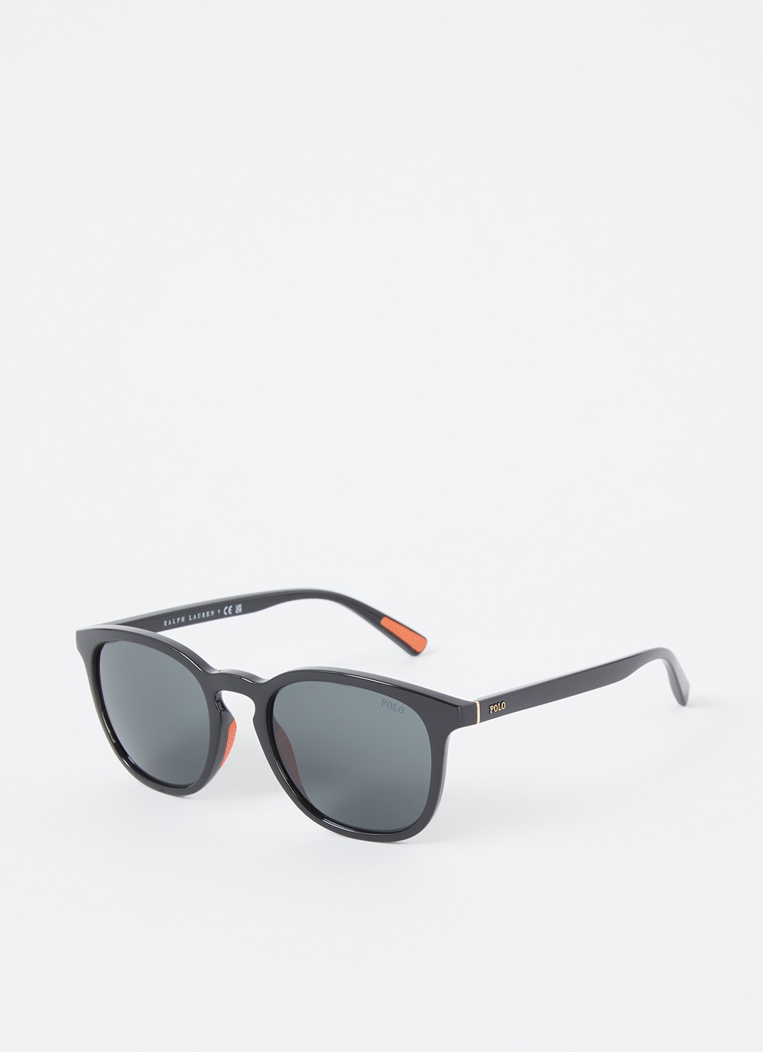 Ralph Lauren Wayfarer zonnebril PH4222U  - voorkant 4 zwart