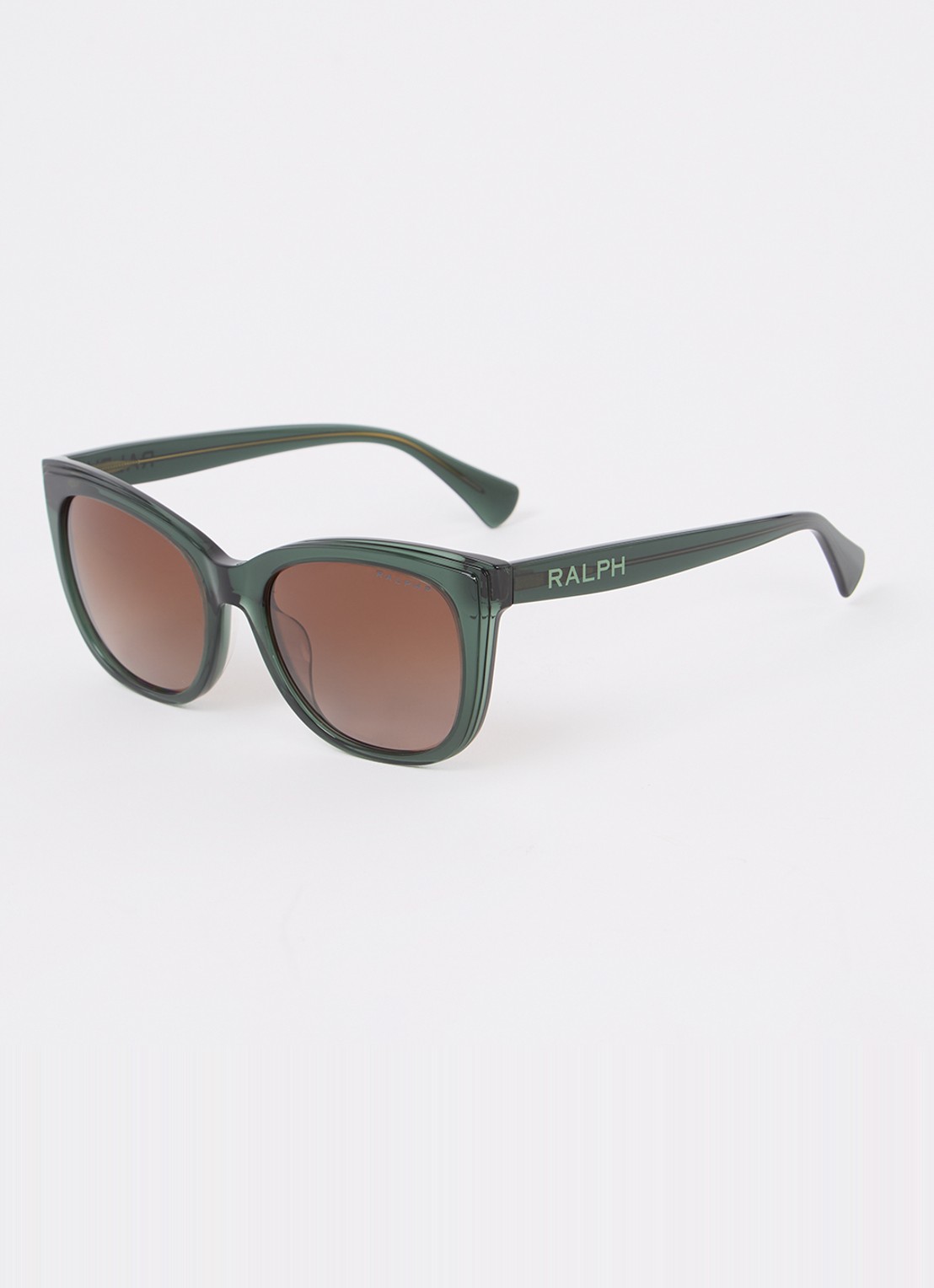 Ralph Lauren Wayfarer zonnebril RA5324U - voorkant bronsgroen