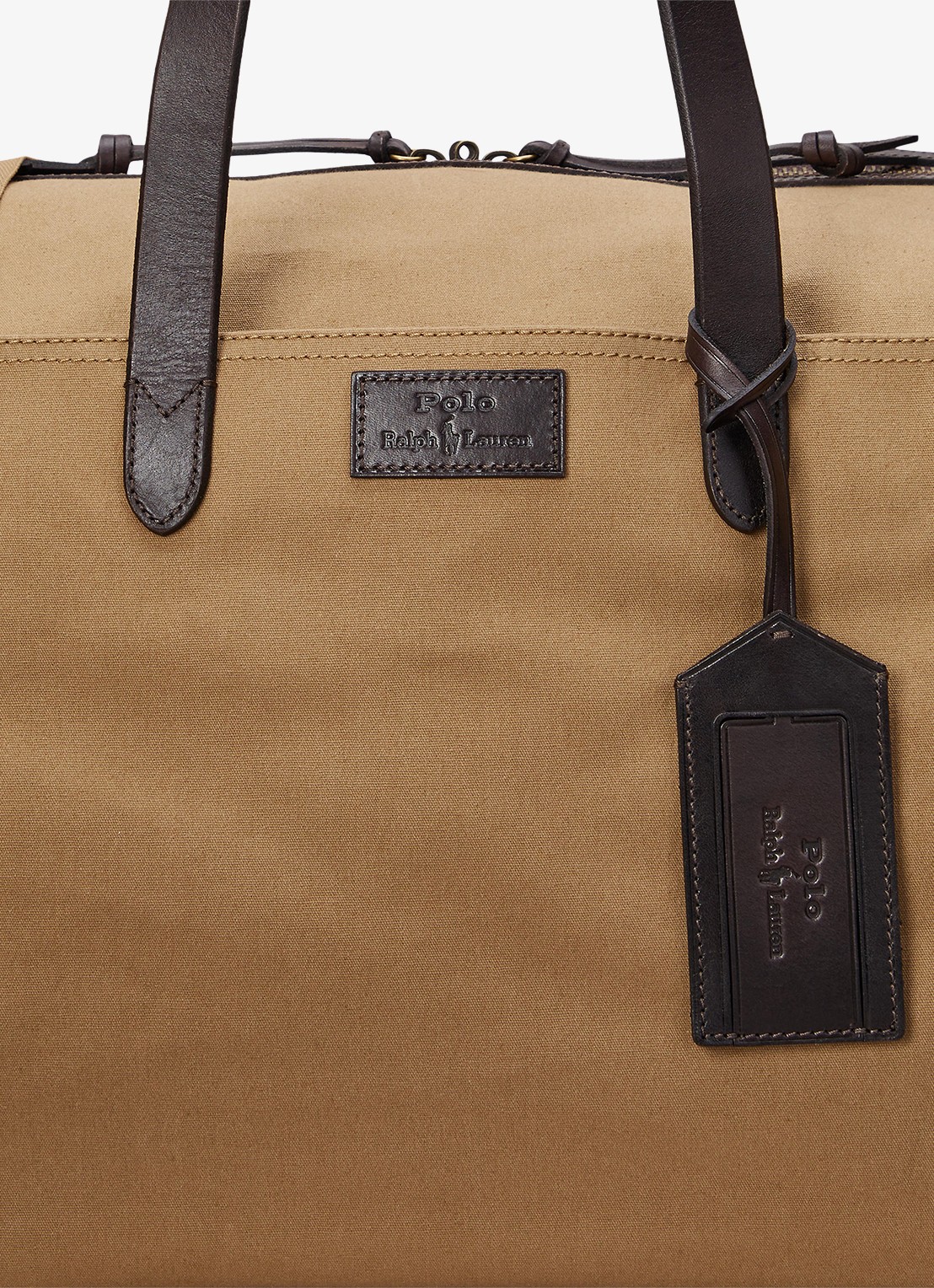 Ralph Lauren Weekendtas met logo - detail 5 montana khaki / khaki