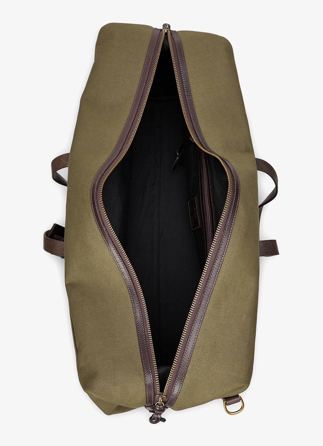 Ralph Lauren Weekendtas met logo - detail 2 defender grn / mosgroen