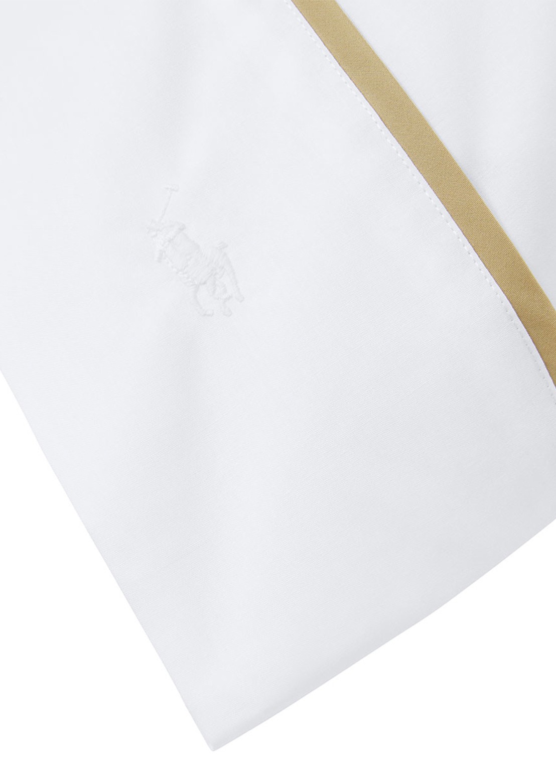 Ralph Lauren Westbank kussensloop van katoen perkal 200TC in 2-pack - voorkant 4 lichtgeel