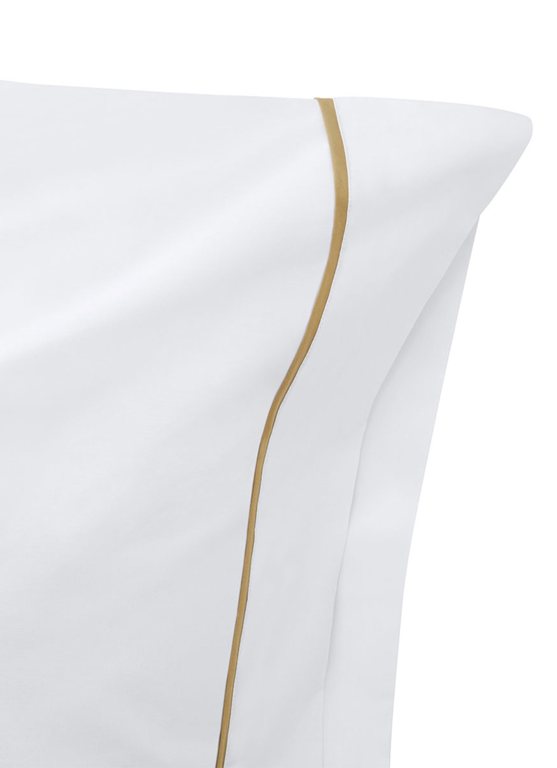 Ralph Lauren Westbank kussensloop van katoen perkal 200TC in 2-pack - achterkant 2 lichtgeel
