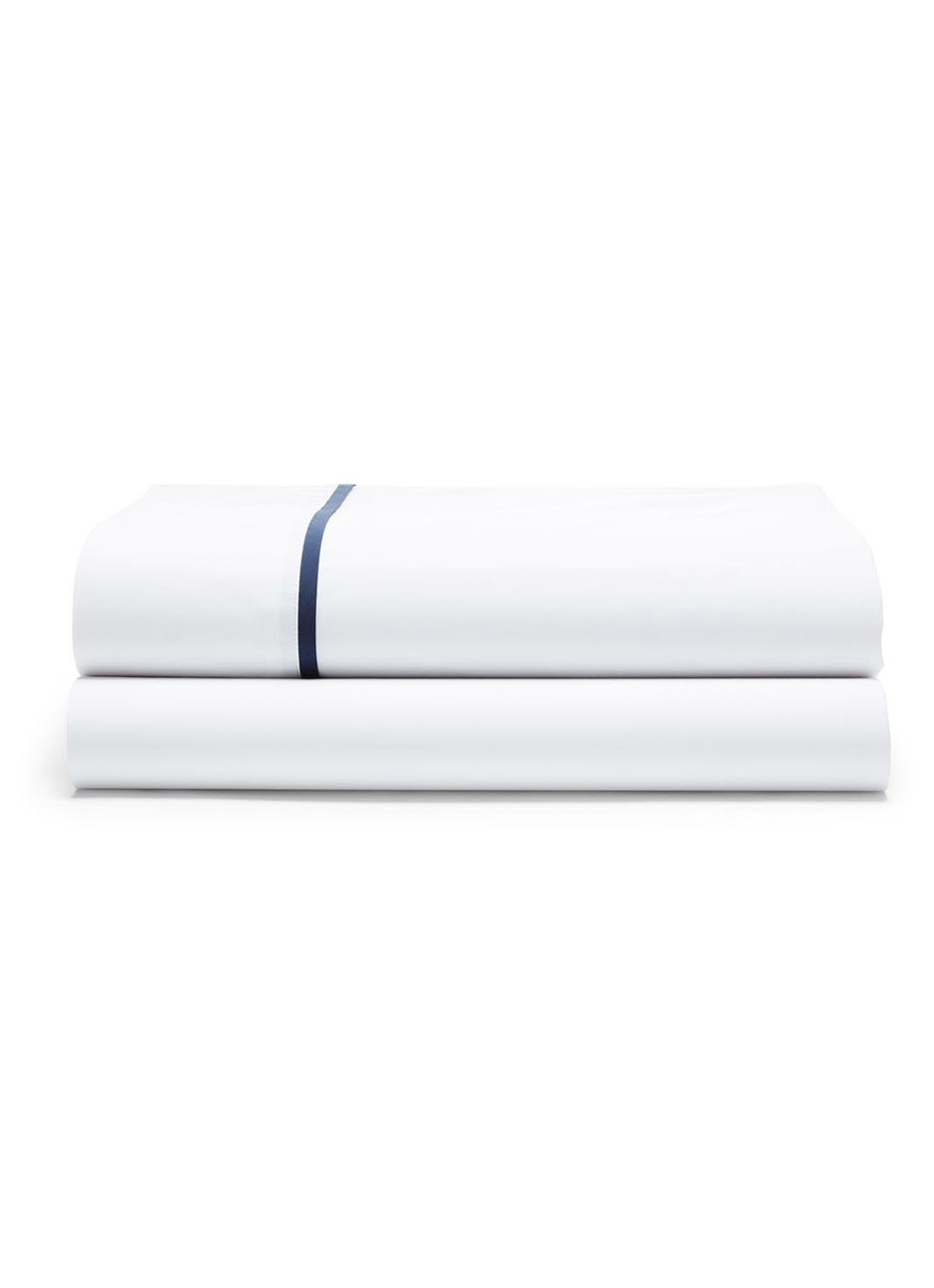 Ralph Lauren Westbank laken van katoen perkal 90TC - voorkant 2 donkerblauw