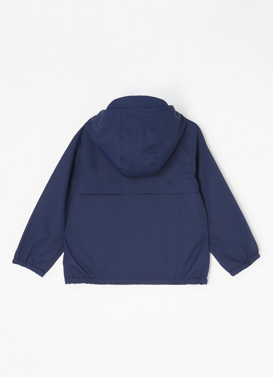Ralph Lauren Windbreaker met logoborduring - achterkant 3 donkerblauw