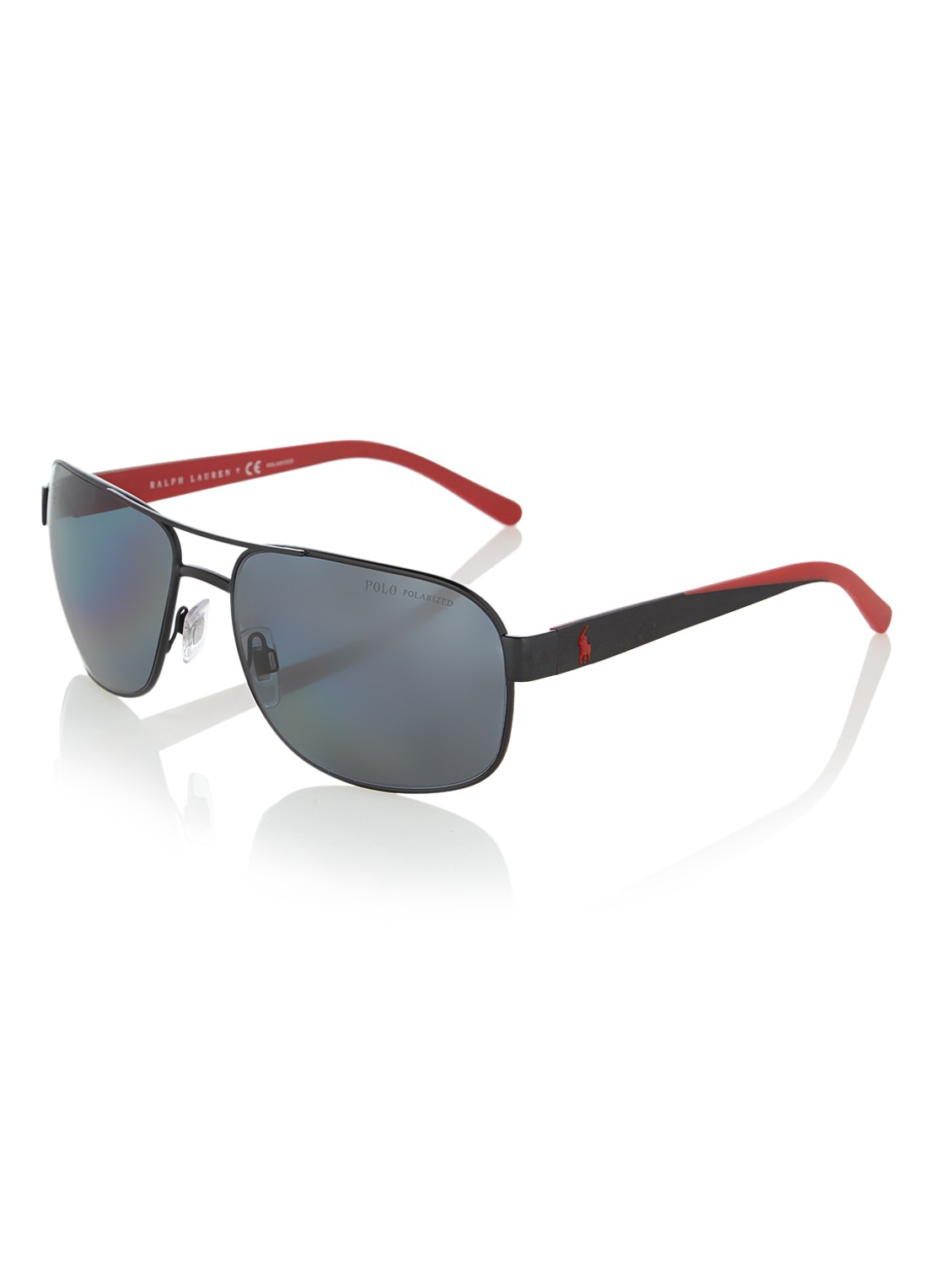 Ralph Lauren Zonnebril gepolariseerd PH3093 - voorkant 3 zwart