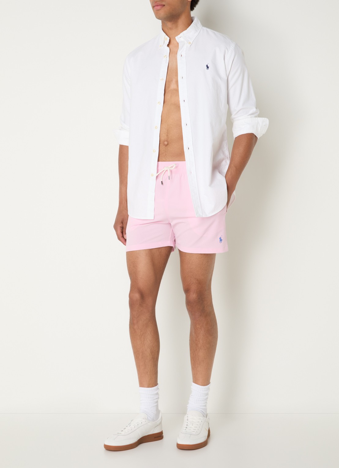 Ralph Lauren Zwemshorts met logo  - voorkant 4 multicolor