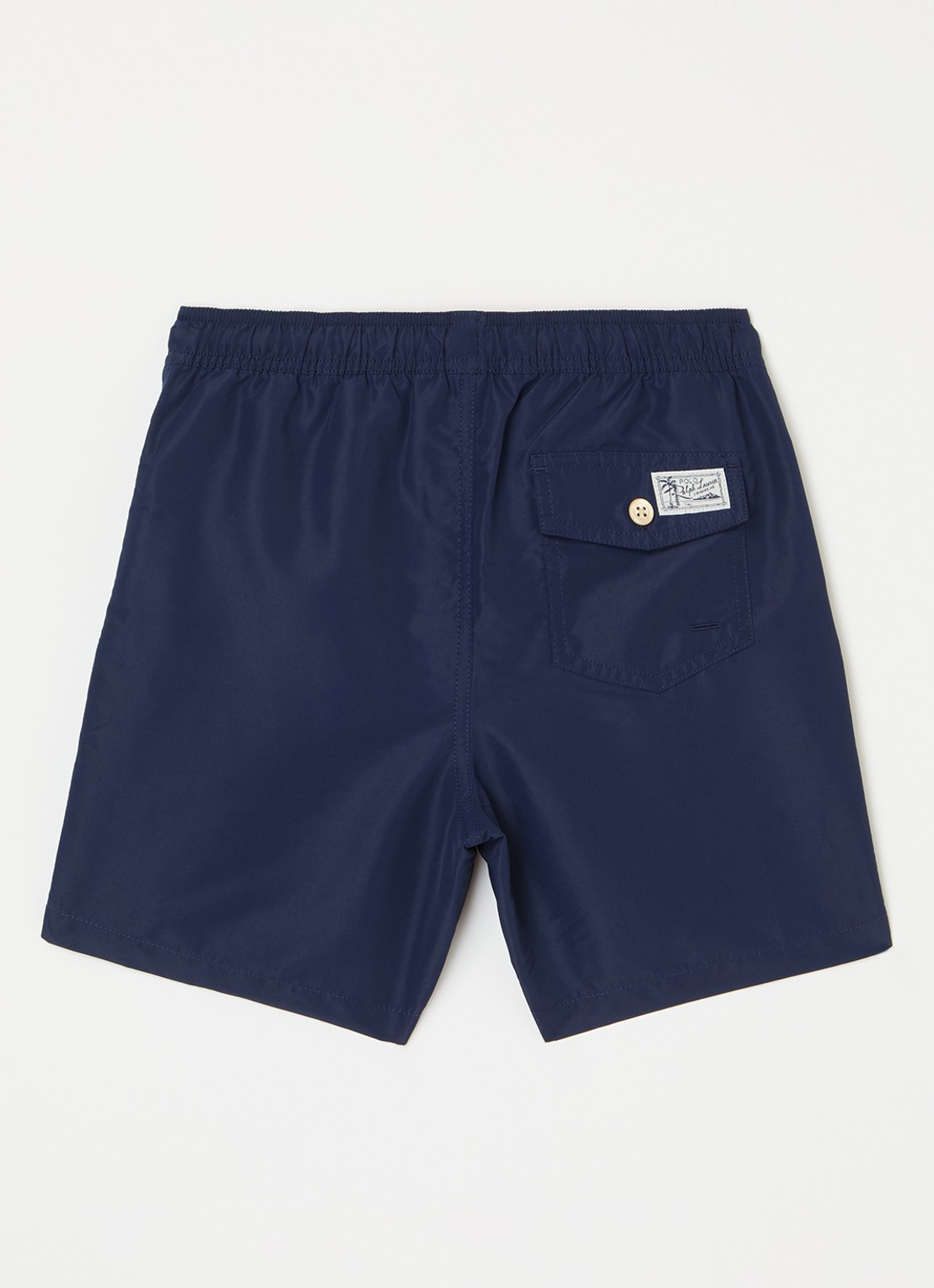 Ralph Lauren Zwemshorts met logoborduring - voorkant 2 donkerblauw