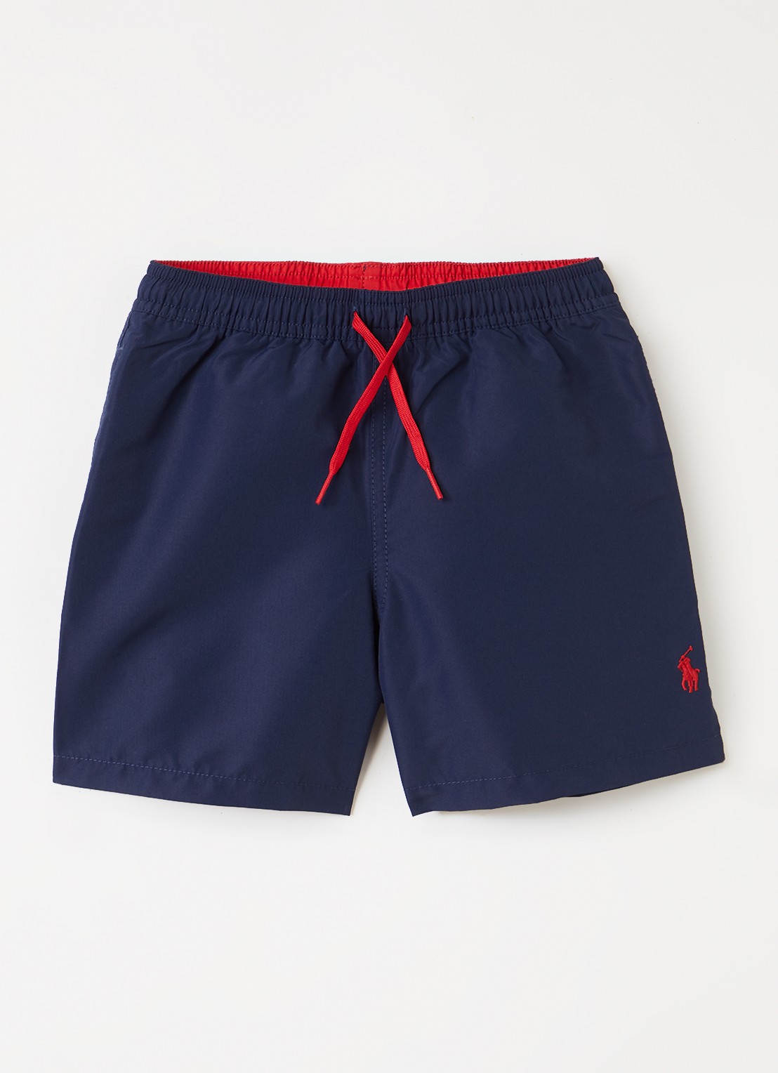 Ralph Lauren Zwemshorts met logoborduring - voorkant donkerblauw