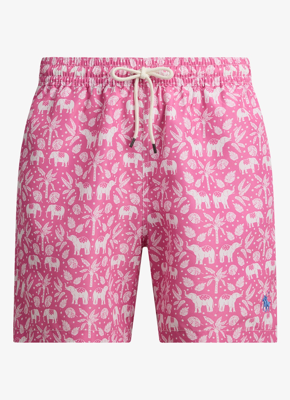 Ralph Lauren Zwemshorts met print - voorkant 4 pink elephant palms-zym1