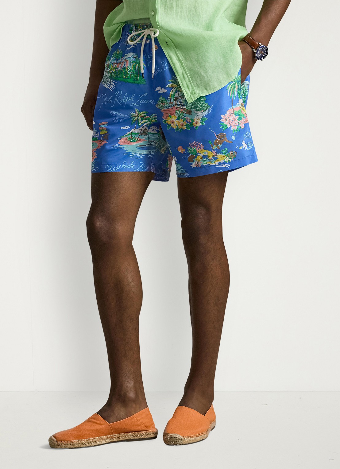 Ralph Lauren Zwemshorts met print - detail 4 bahamas bear-zyot