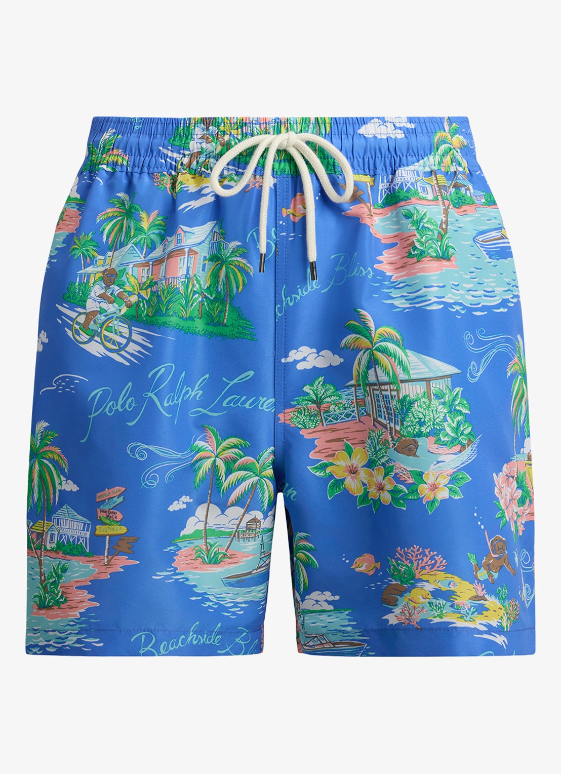 Ralph Lauren Zwemshorts met print - voorkant bahamas bear-zyot