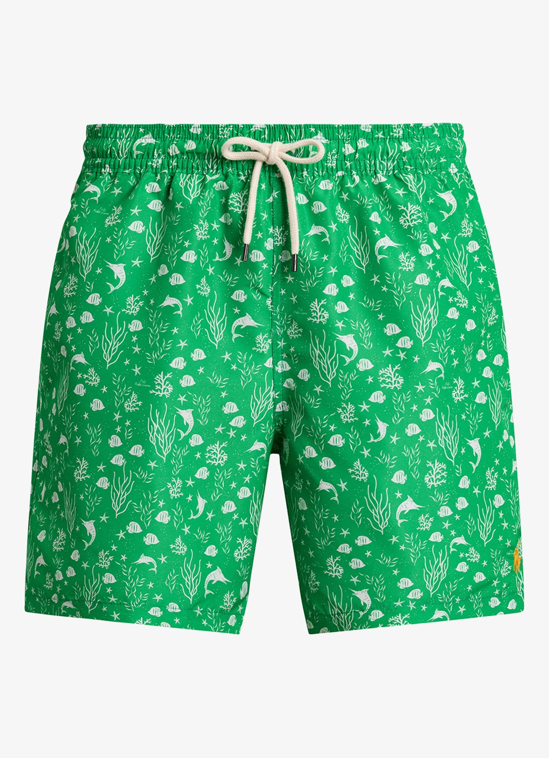 Ralph Lauren Zwemshorts met print - voorkant 4 green underwater marlin-zyly