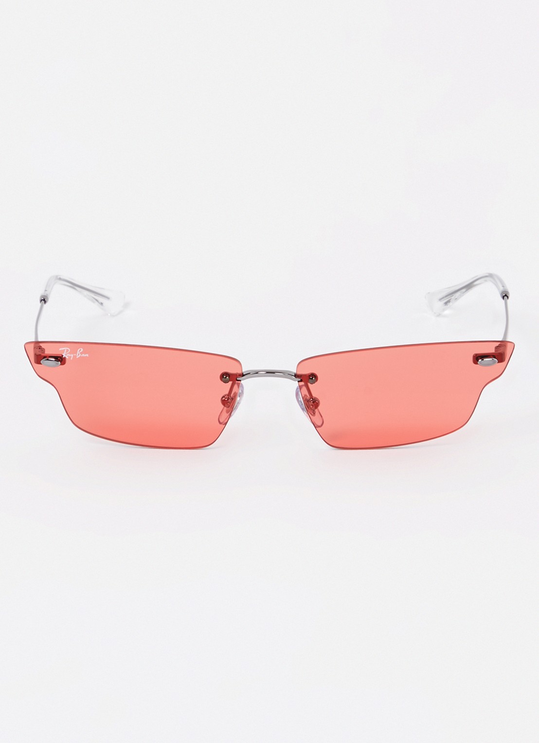 Ray-Ban Anh zonnebril RB3731 - detail 3 zilver