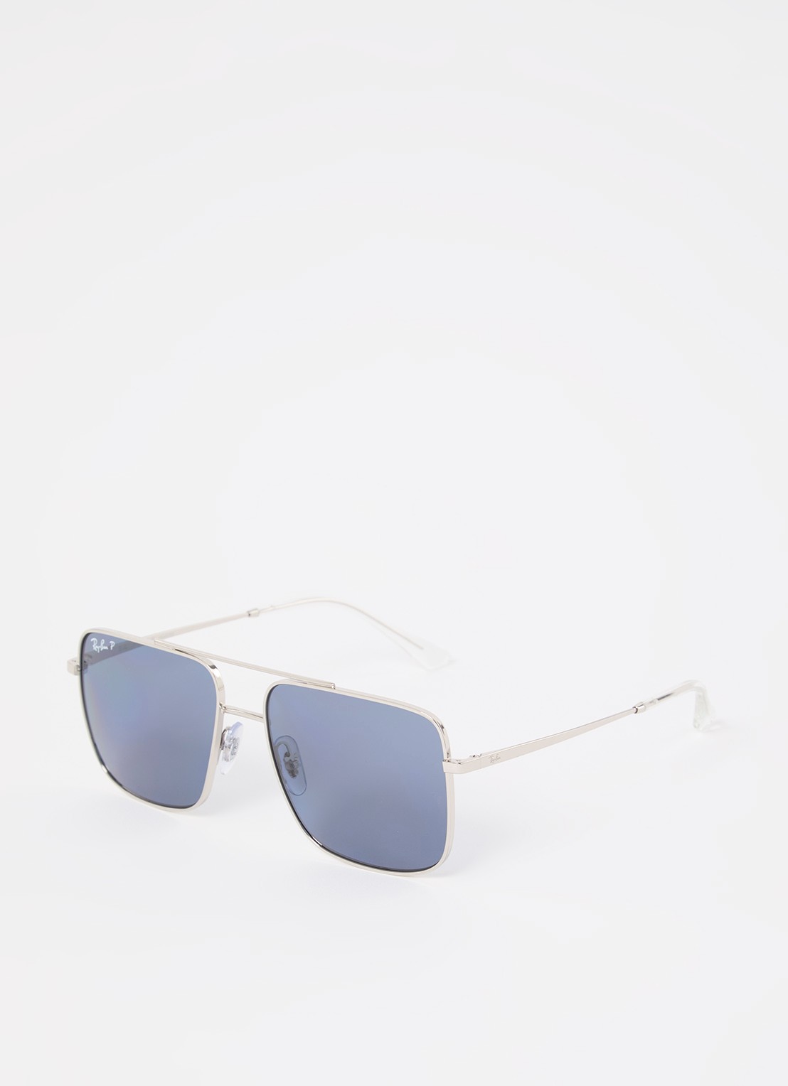 Ray-Ban Ari zonnebril gepolariseerd RB3758 - voorkant zilver