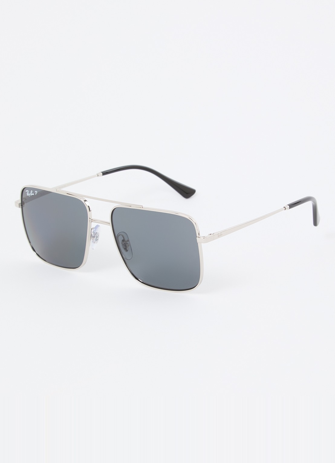 Ray-Ban Ari zonnebril gepolariseerd RB3758 - voorkant 4 zilver
