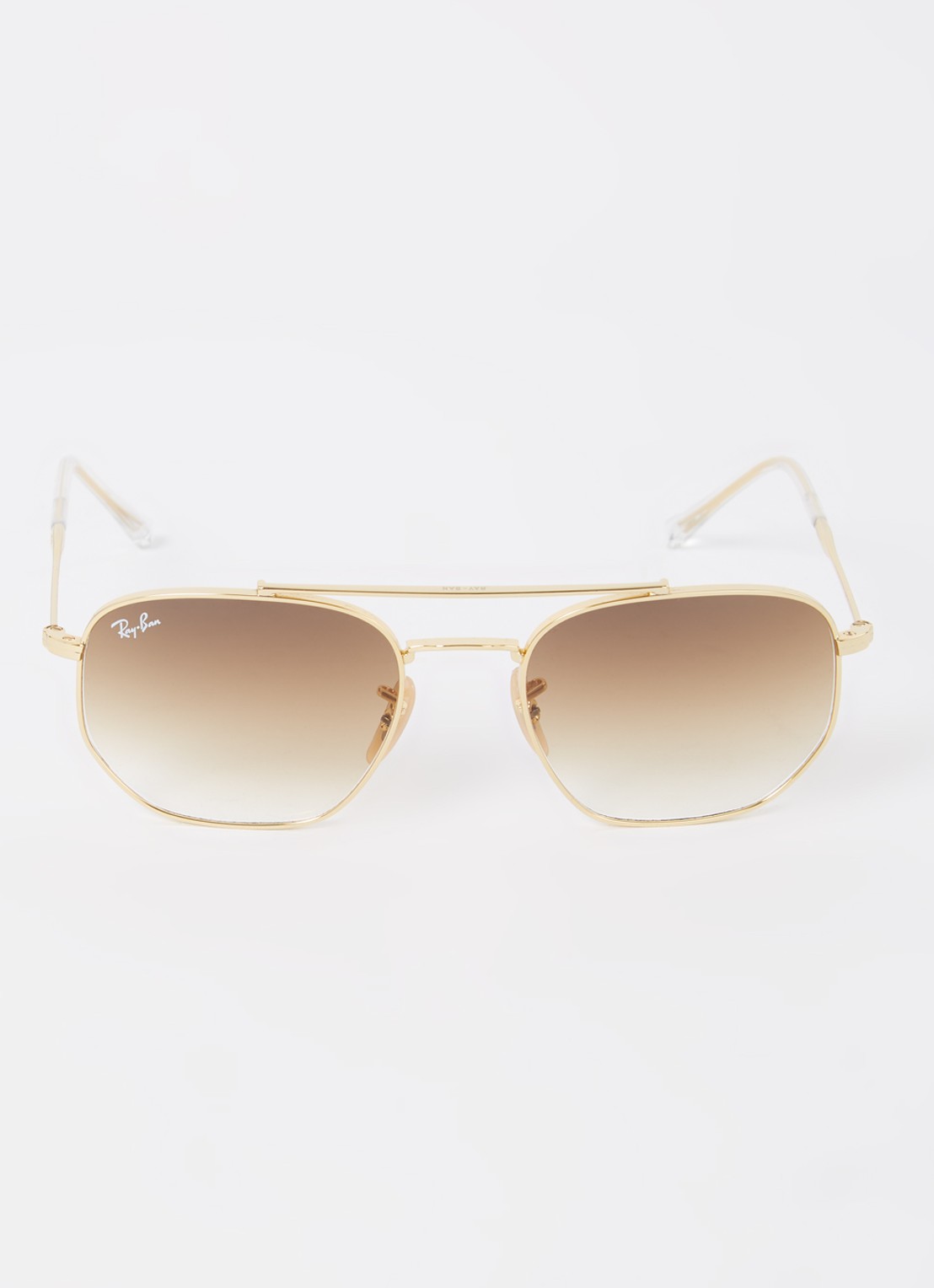 Ray-Ban Arista zonnebril RB3707 - detail goud
