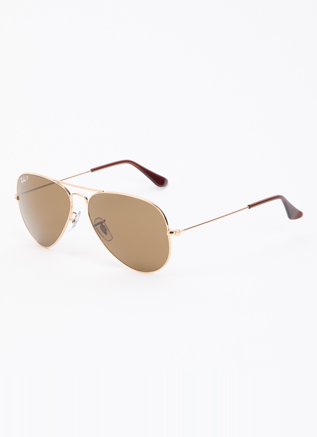 Ray-Ban Aviator Large Metal zonnebril gepolariseerd RB3025 - voorkant 4 goud