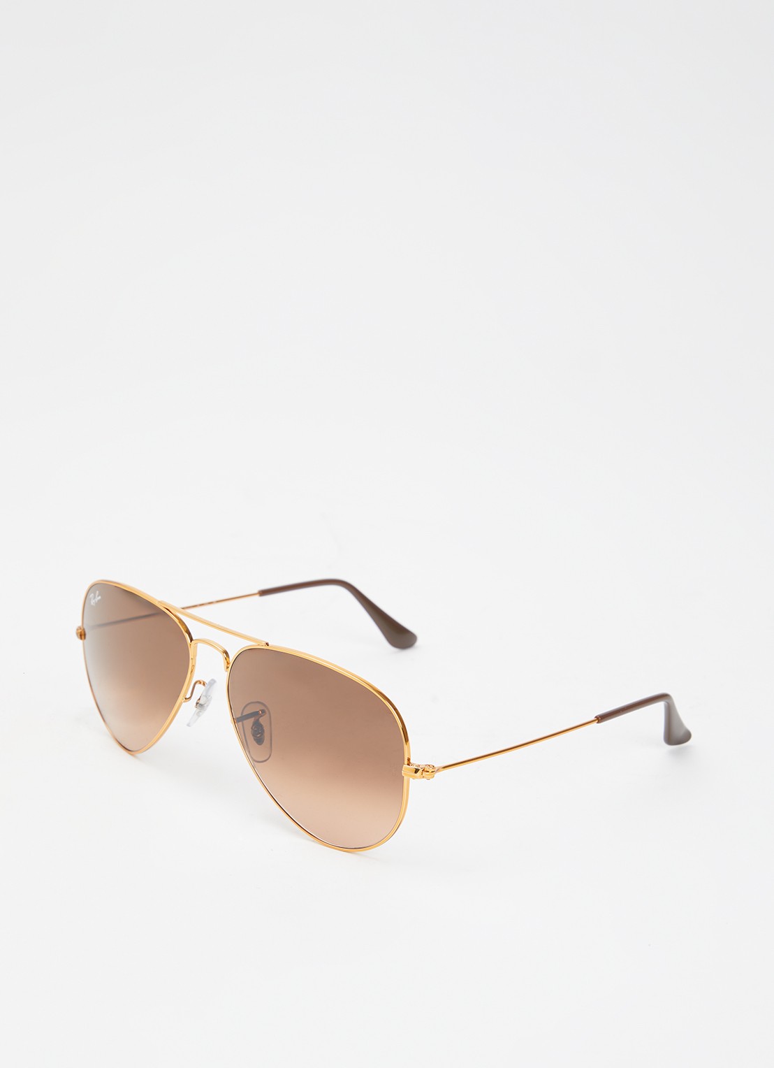 Ray-Ban Aviator Large Metal zonnebril RB3025 - voorkant 4 roségoud