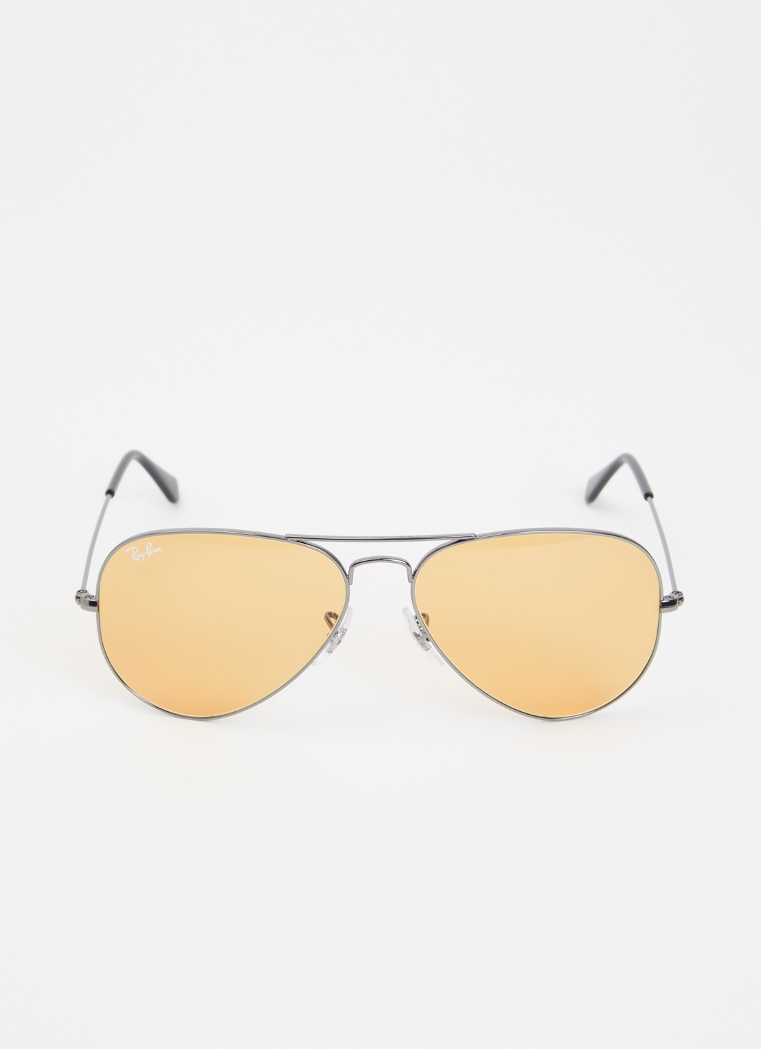 Ray-Ban Aviator Large Metal zonnebril RB3025 - detail zilver
