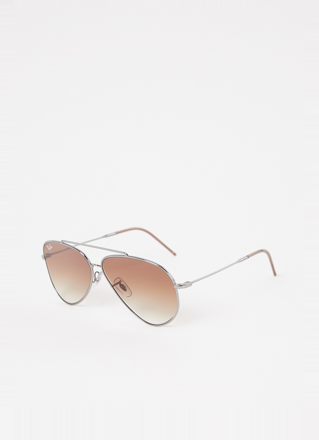 Ray-Ban Aviator Reverse zonnebril RBR0101S - voorkant grijs