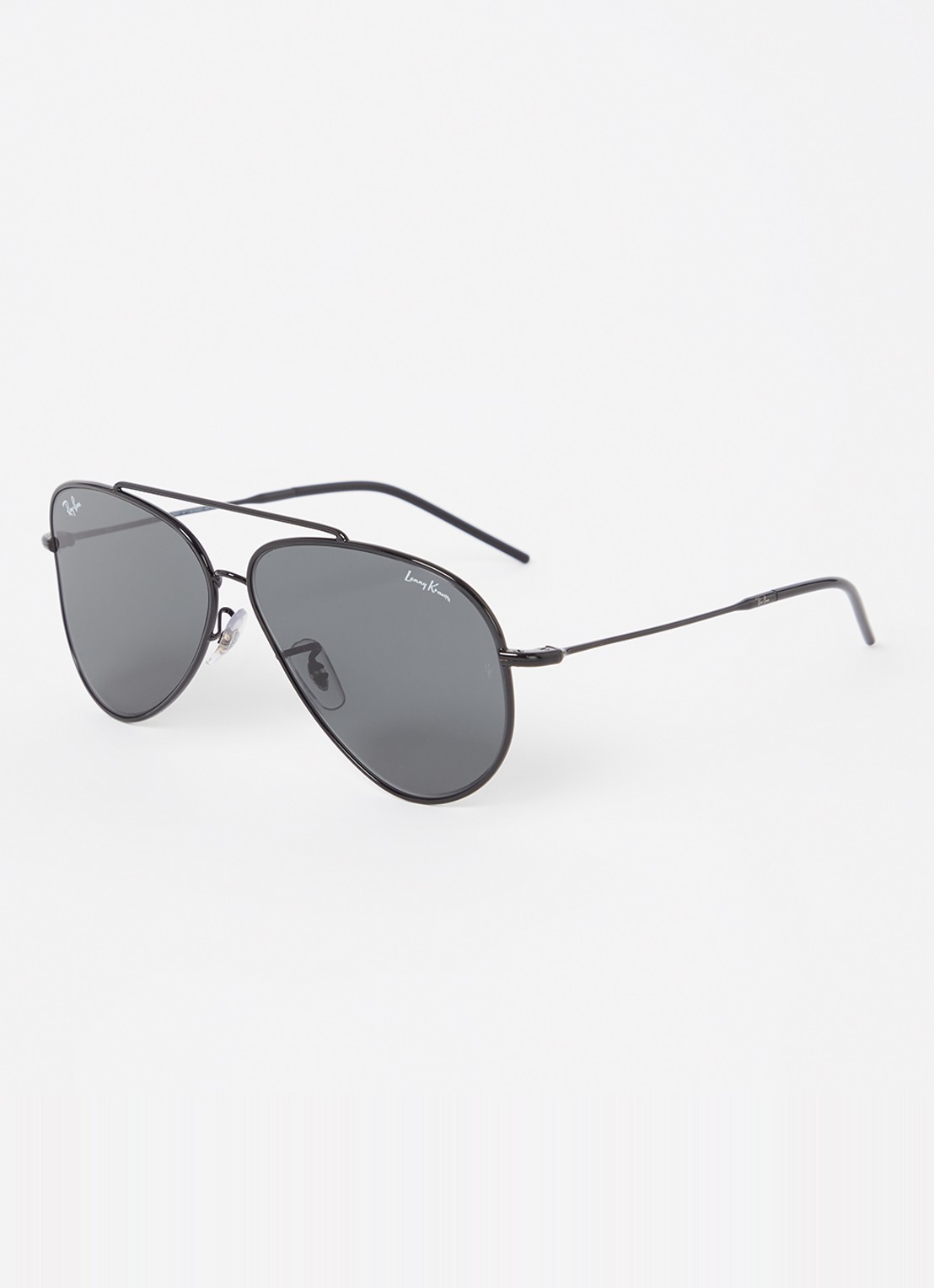 Ray-Ban Aviator Reverse zonnebril RBR0101S - voorkant 4 zwart