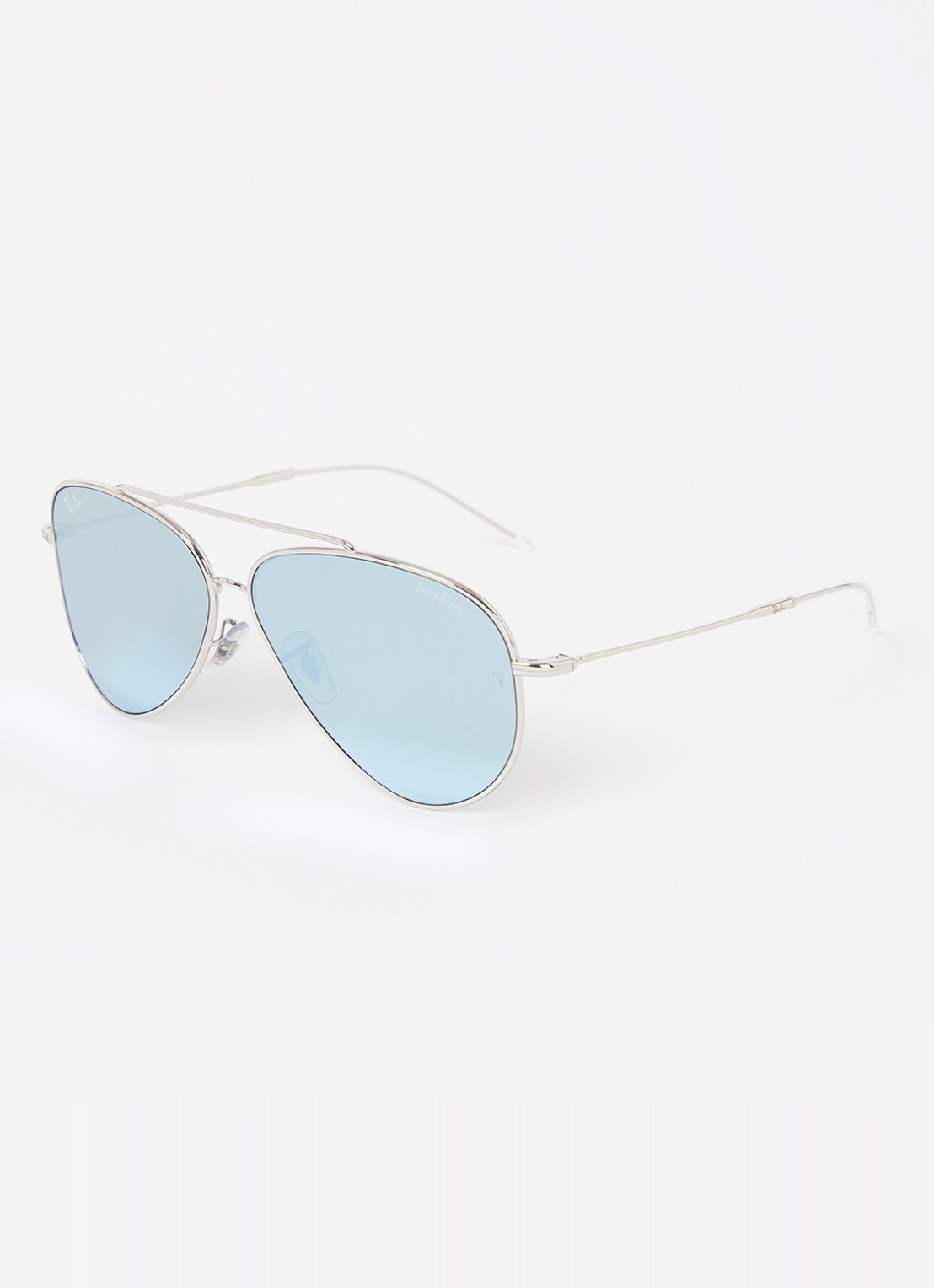 Ray-Ban Aviator Reverse zonnebril RBR0101S - voorkant 4 zilver