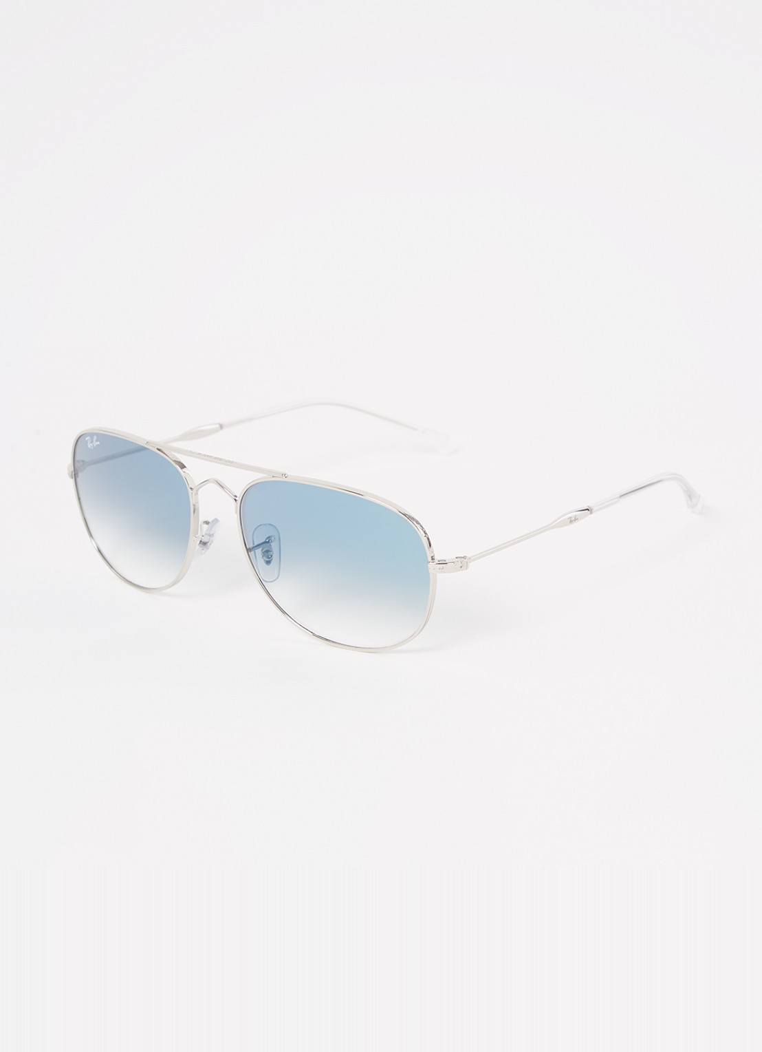 Ray-Ban Bain Bridge zonnebril RB3735 - voorkant zilver