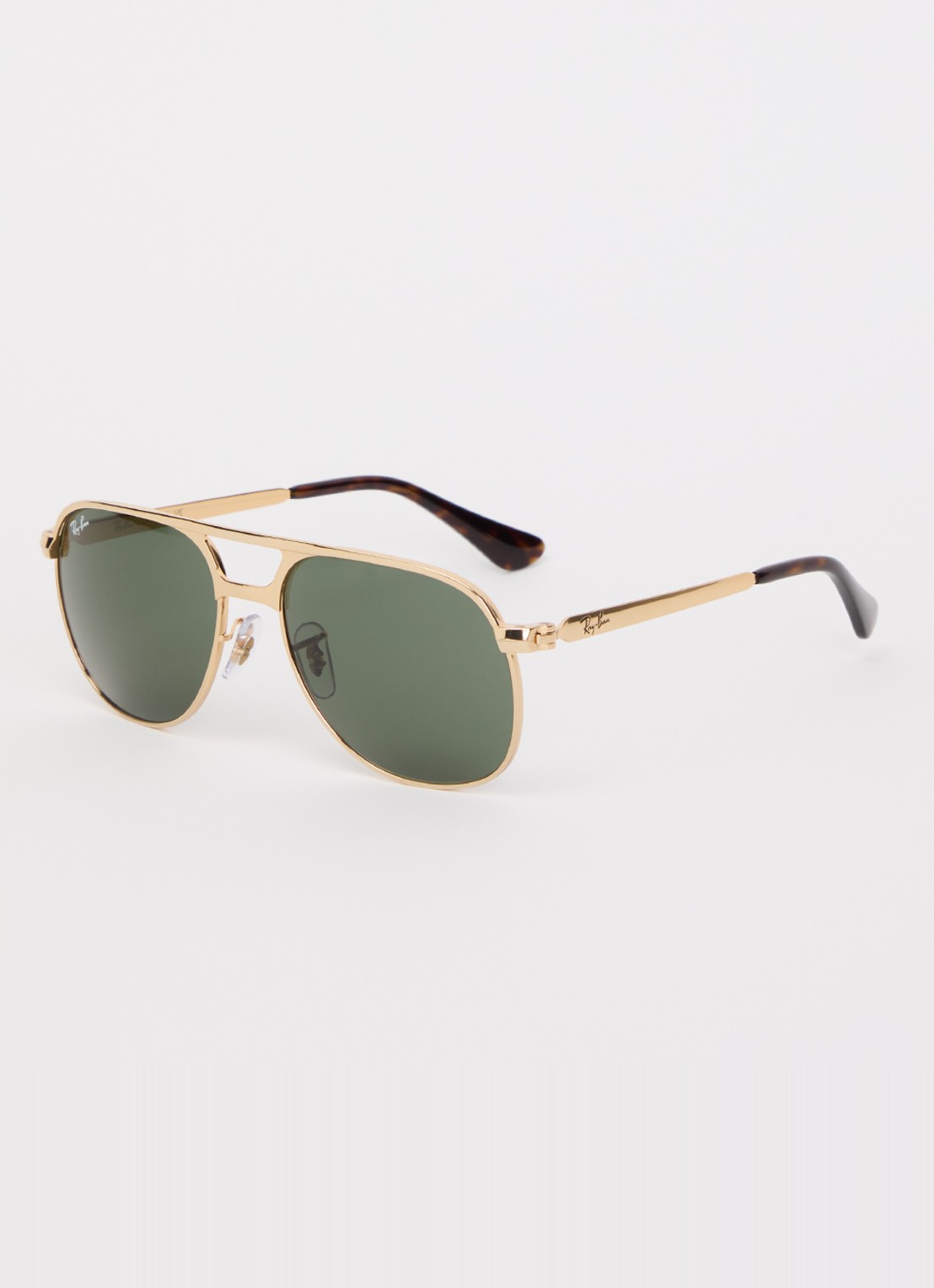 Ray-Ban Bill Max zonnebril RB3793 - voorkant goud