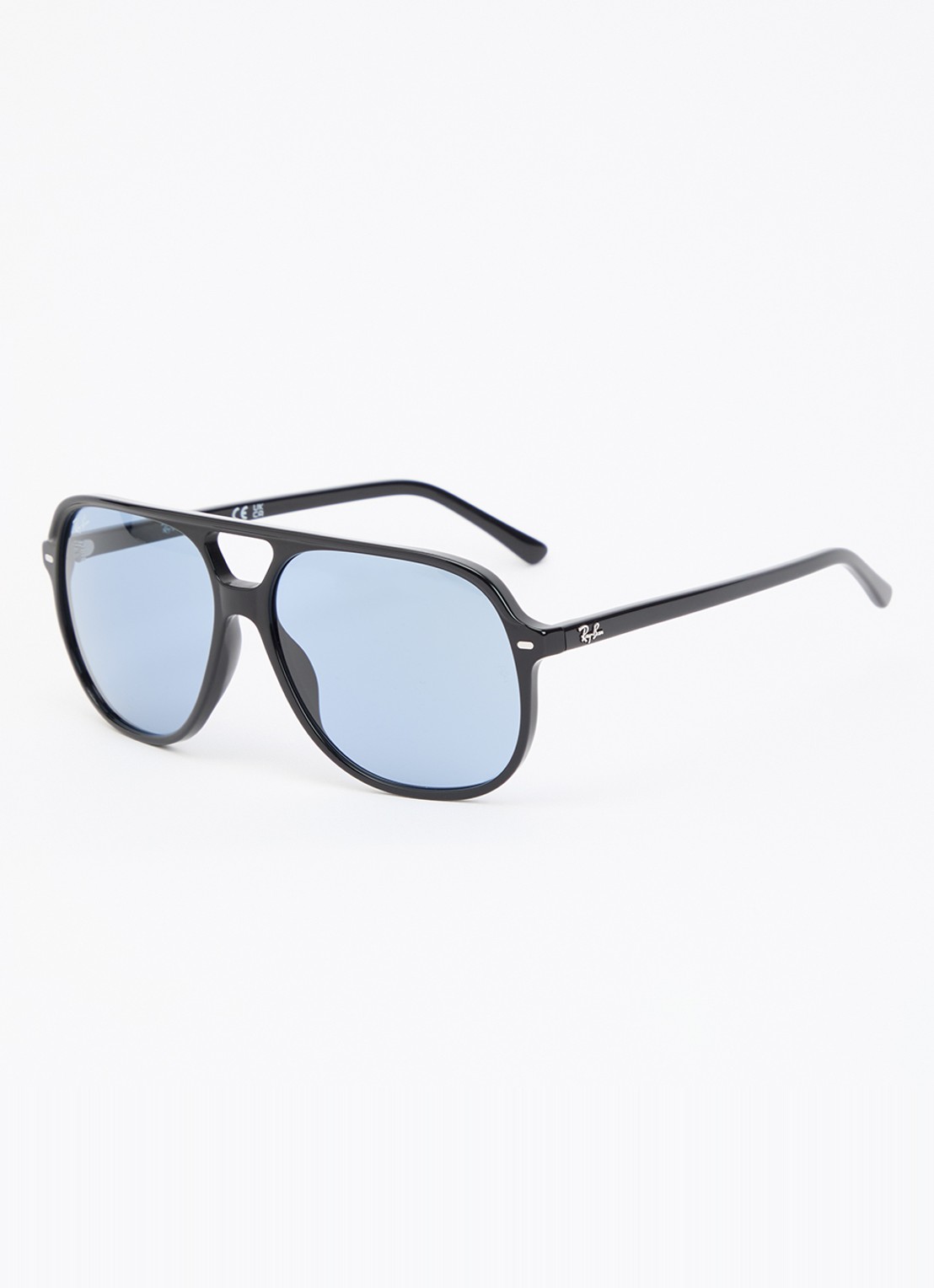 Ray-Ban Bill Summer Capsule piloten zonnebril RB2198  - voorkant zwart