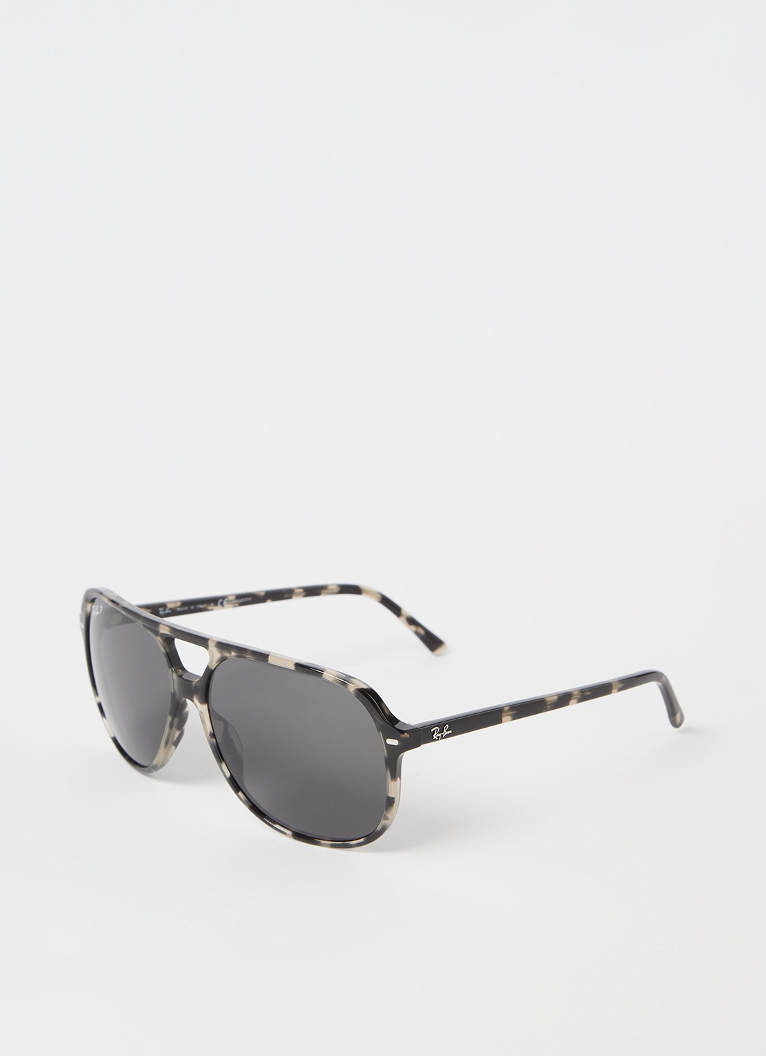 Ray-Ban Bill zonnebril gepolariseerd RB2198 - voorkant 2 donkergrijs