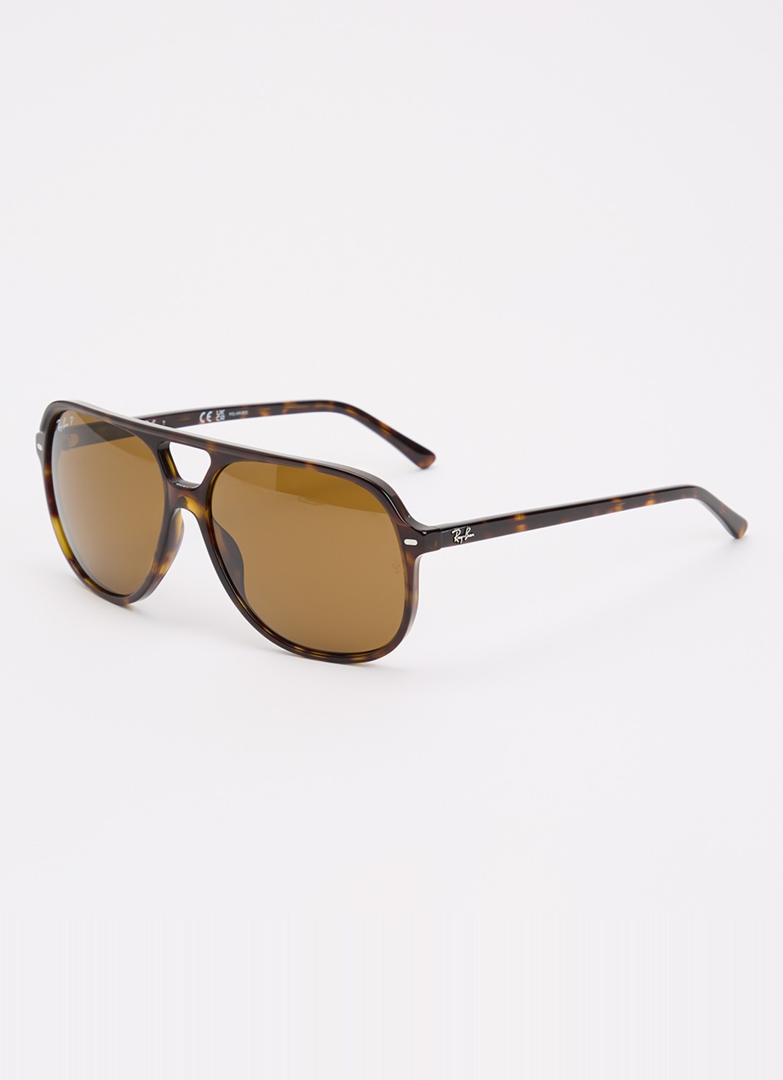 Ray-Ban Bill zonnebril gepolariseerd RB2198 - voorkant 4 bruin